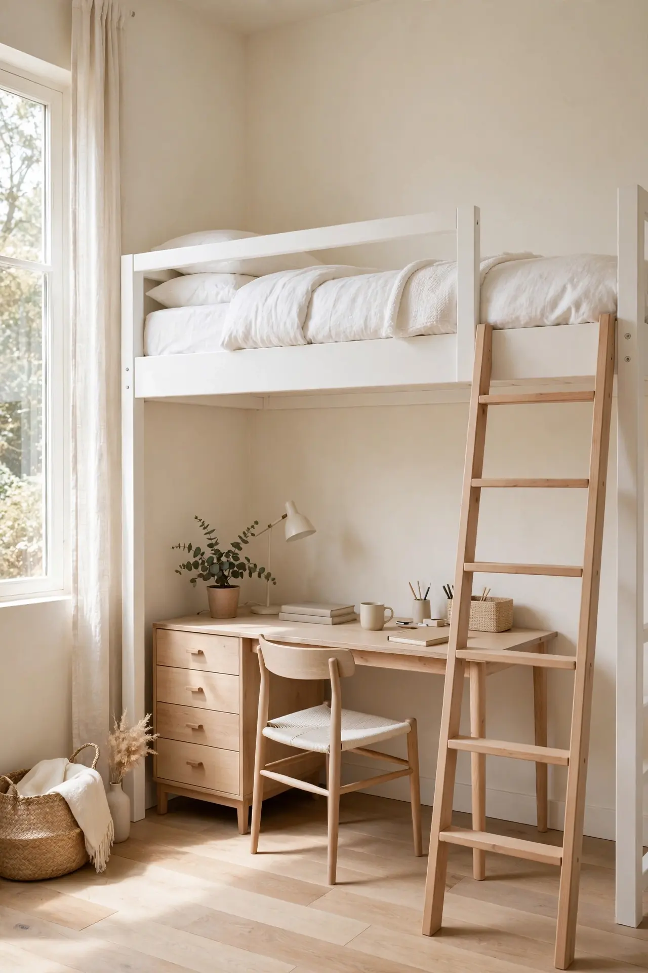Loft Bed Workspace