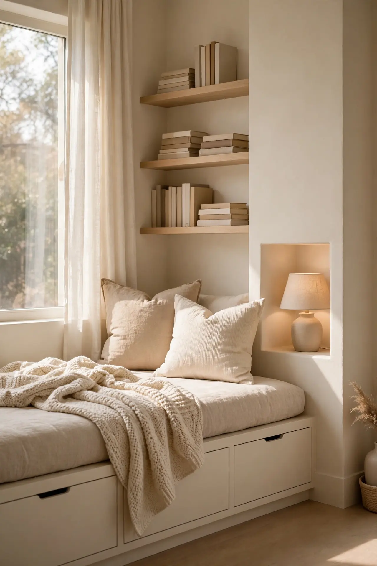 Reading Nook Storage