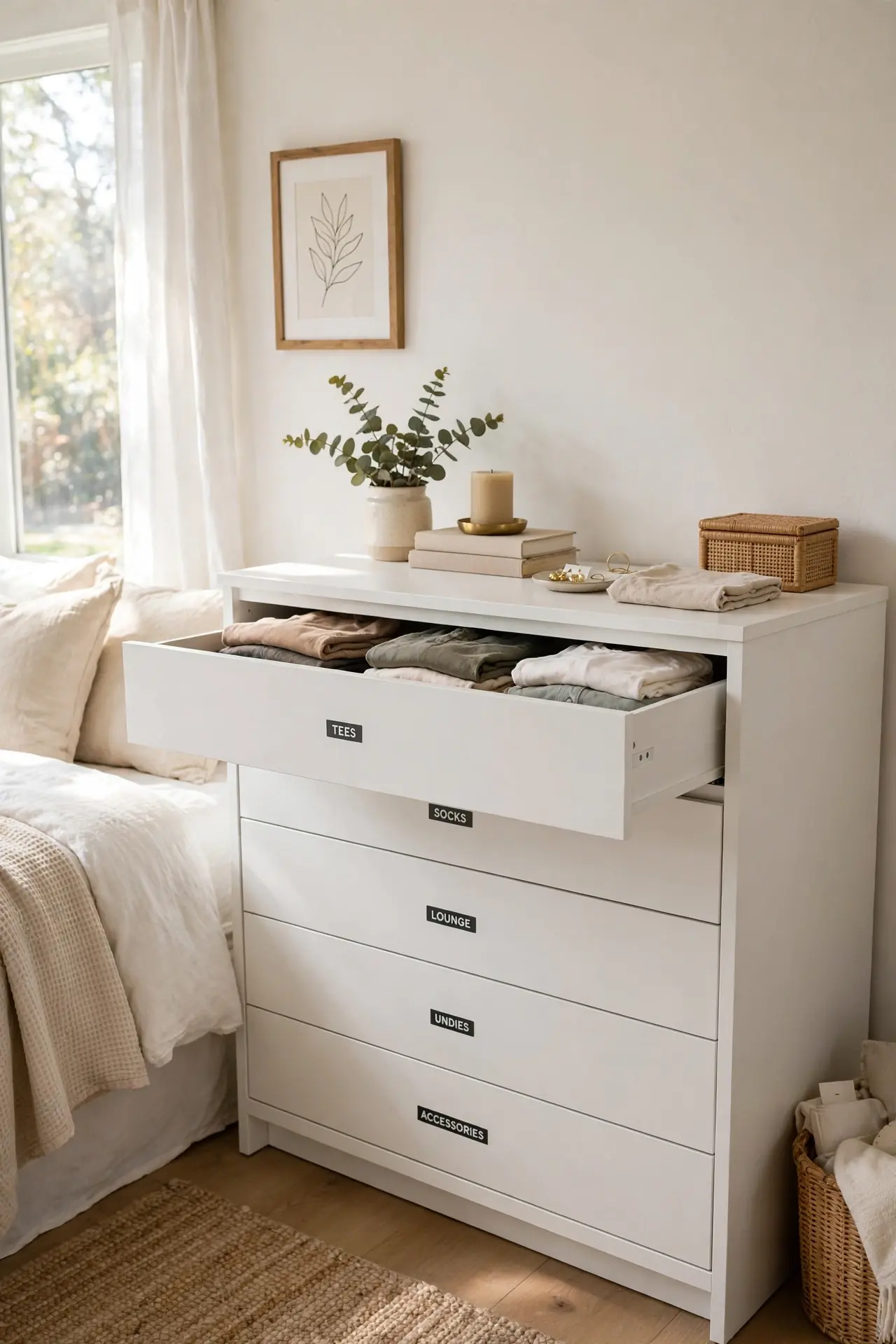 Dresser as Closet