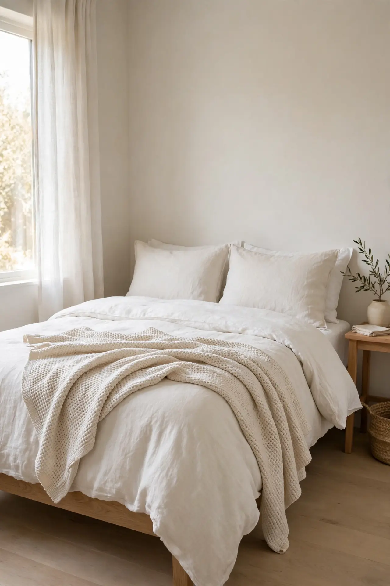 Light Linen Bedding