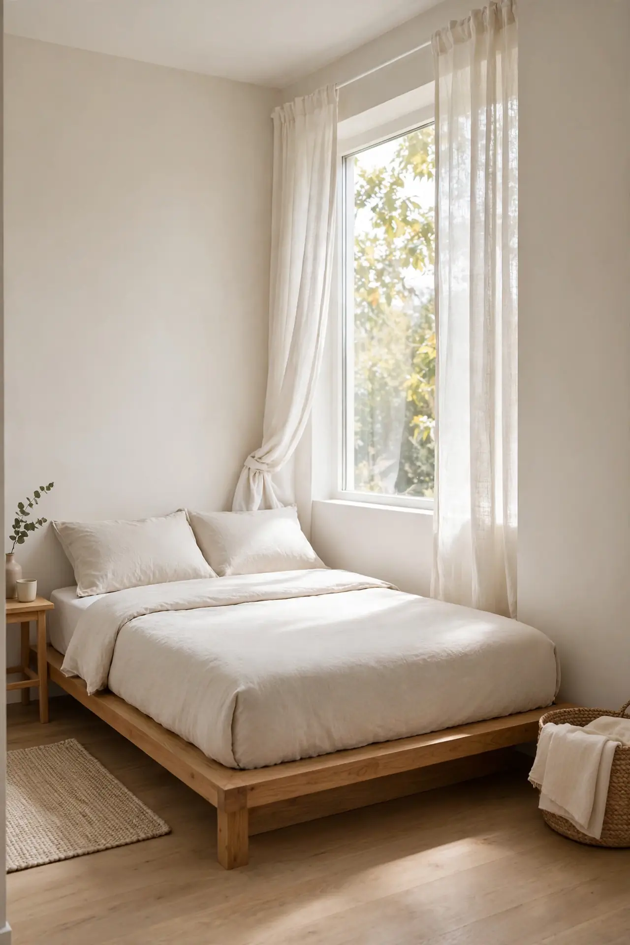 Low Platform Bed