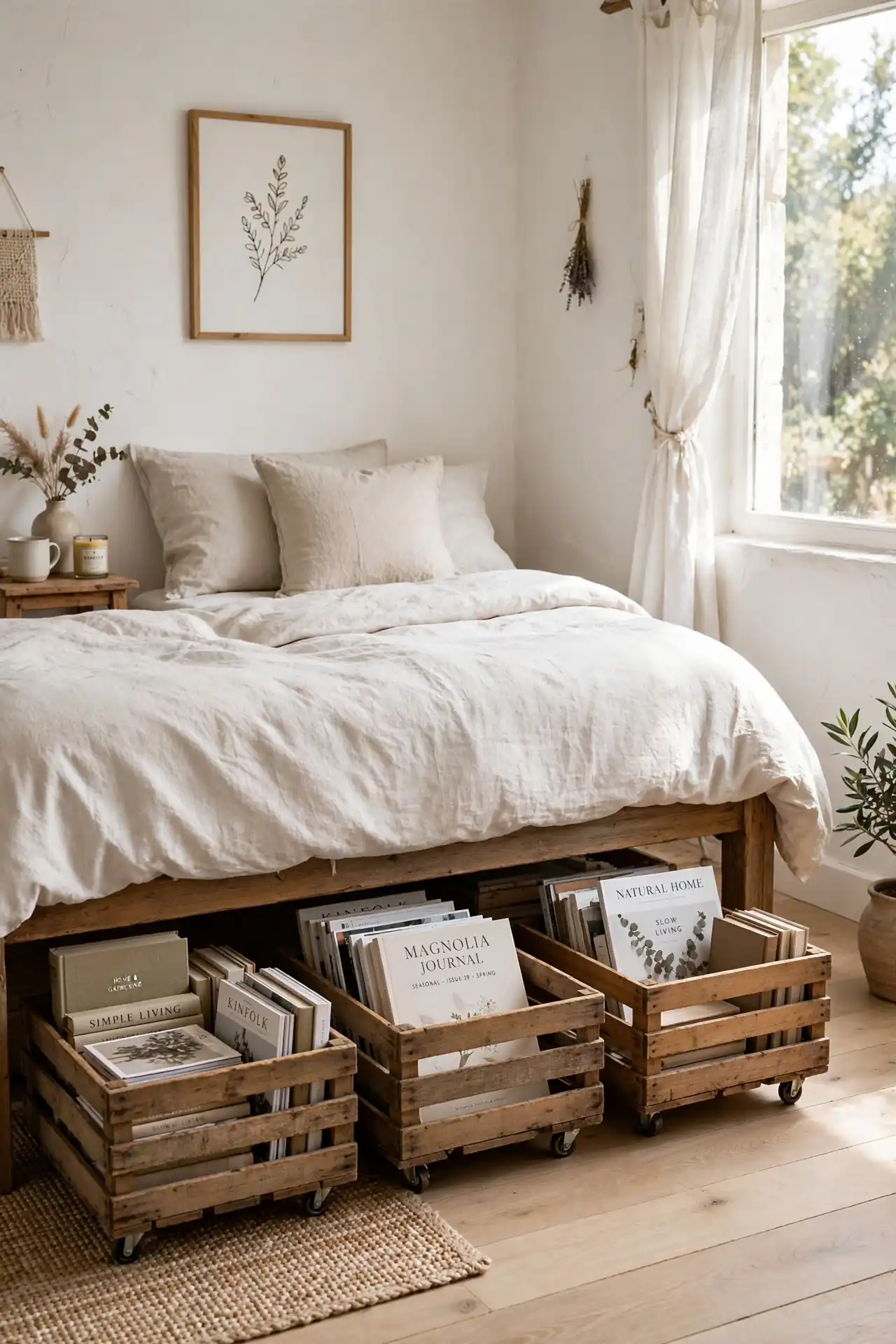 Rolling Crate Storage
