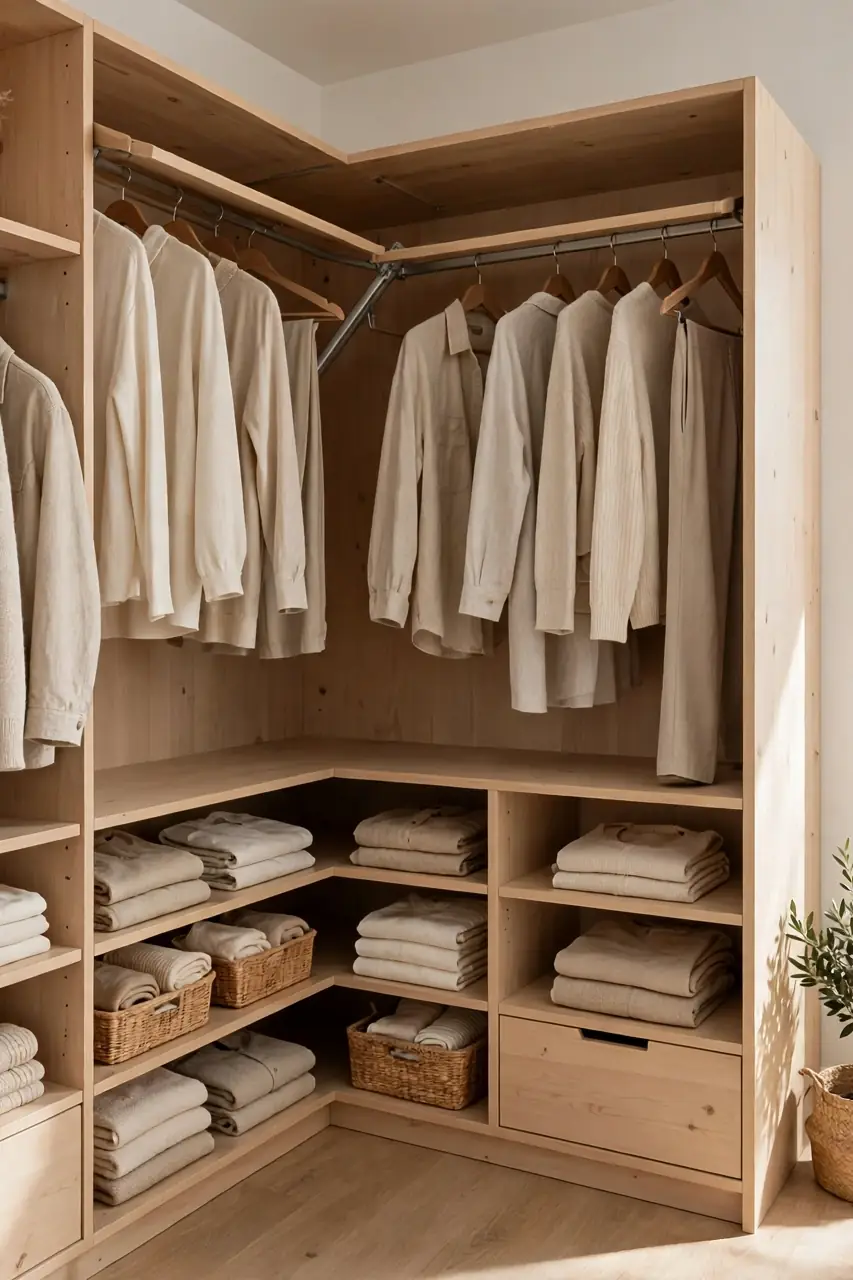 Corner Wardrobe Turn