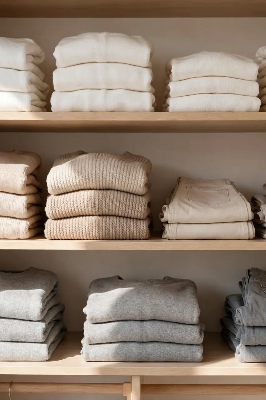 Folded Shelf Stacks