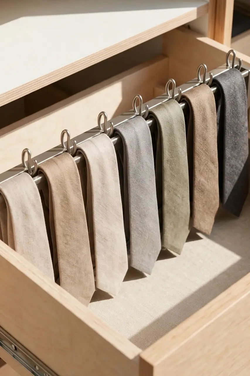Slim Tie Racks