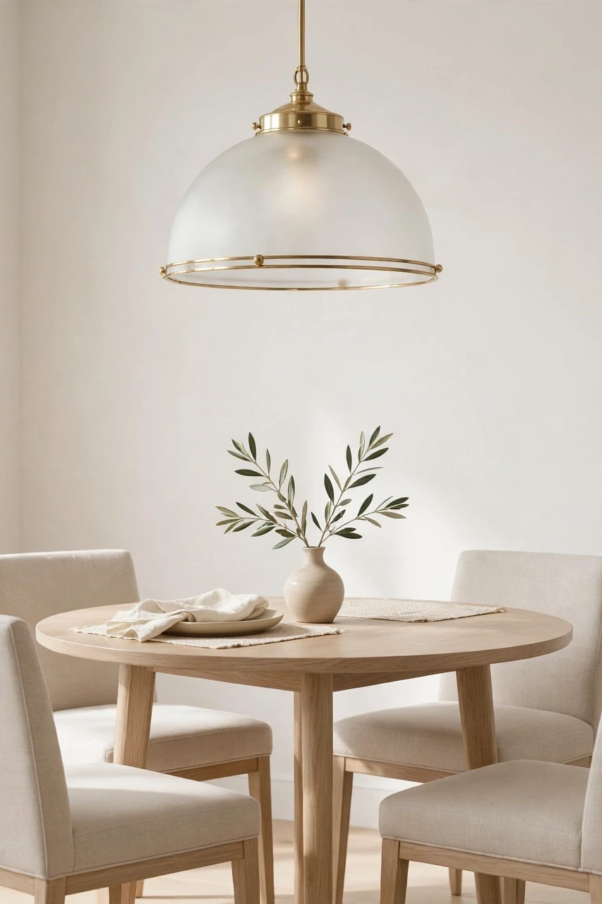 Frosted Glass Dome