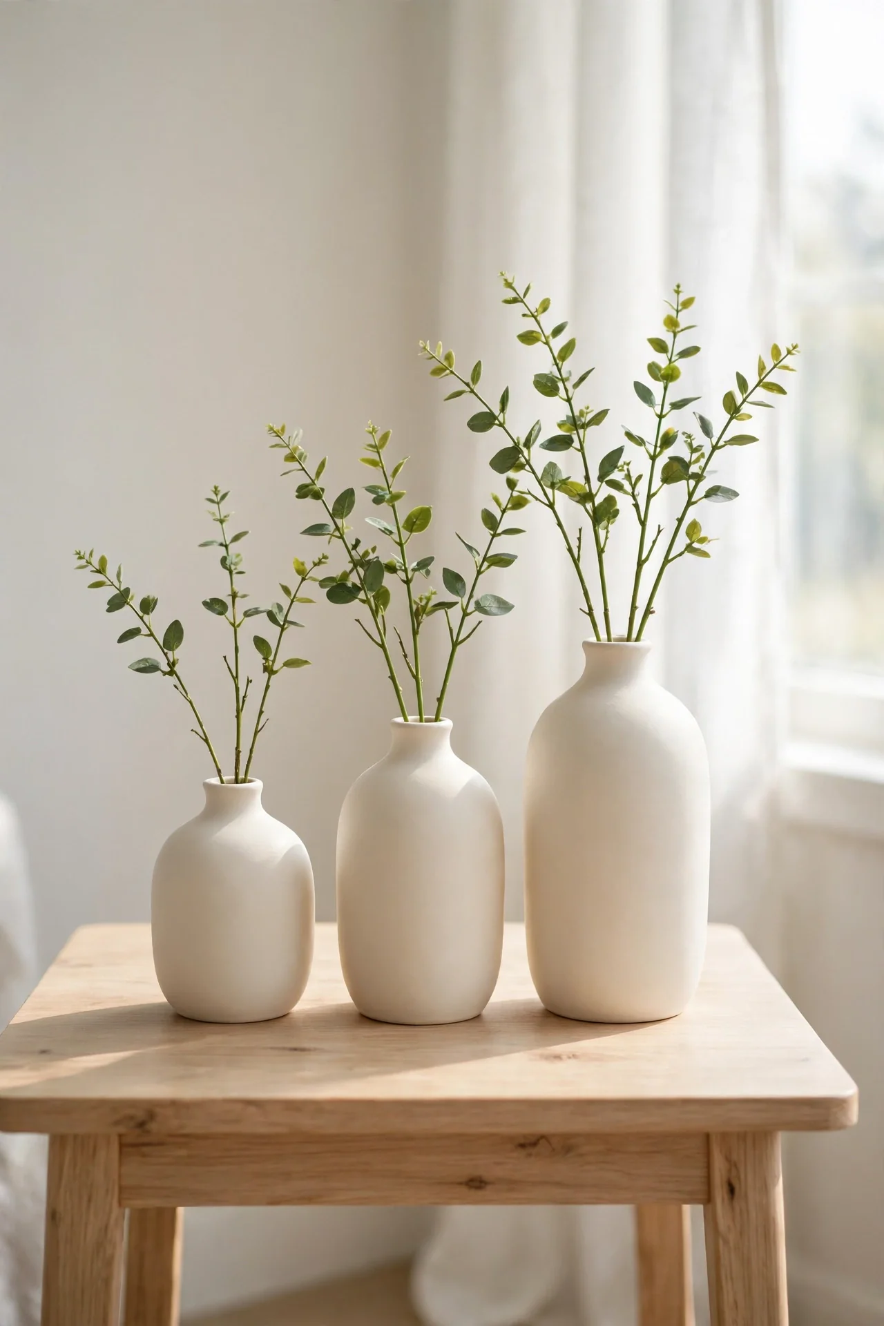 Ceramic Vase Trio