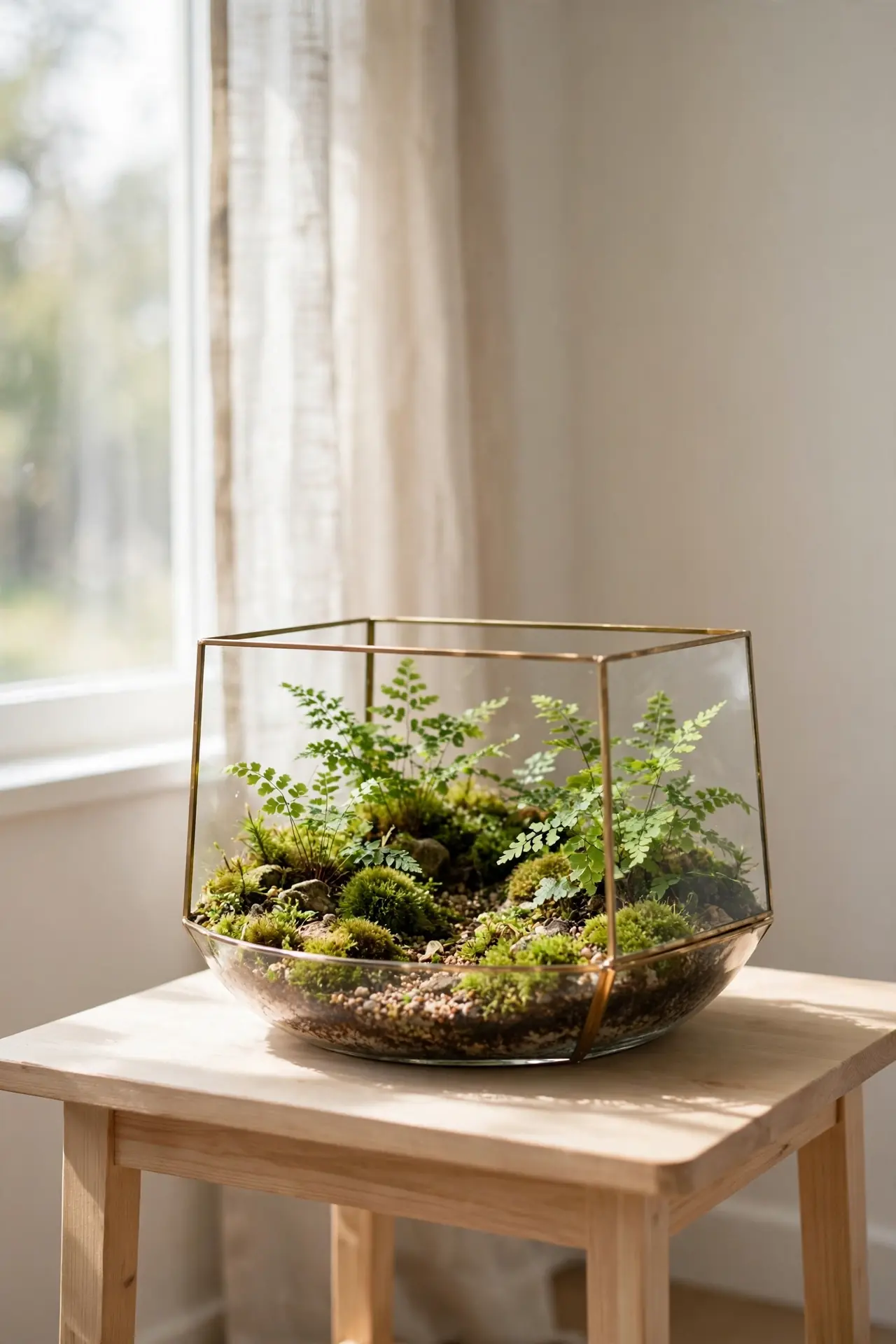 Glass Terrarium Greens