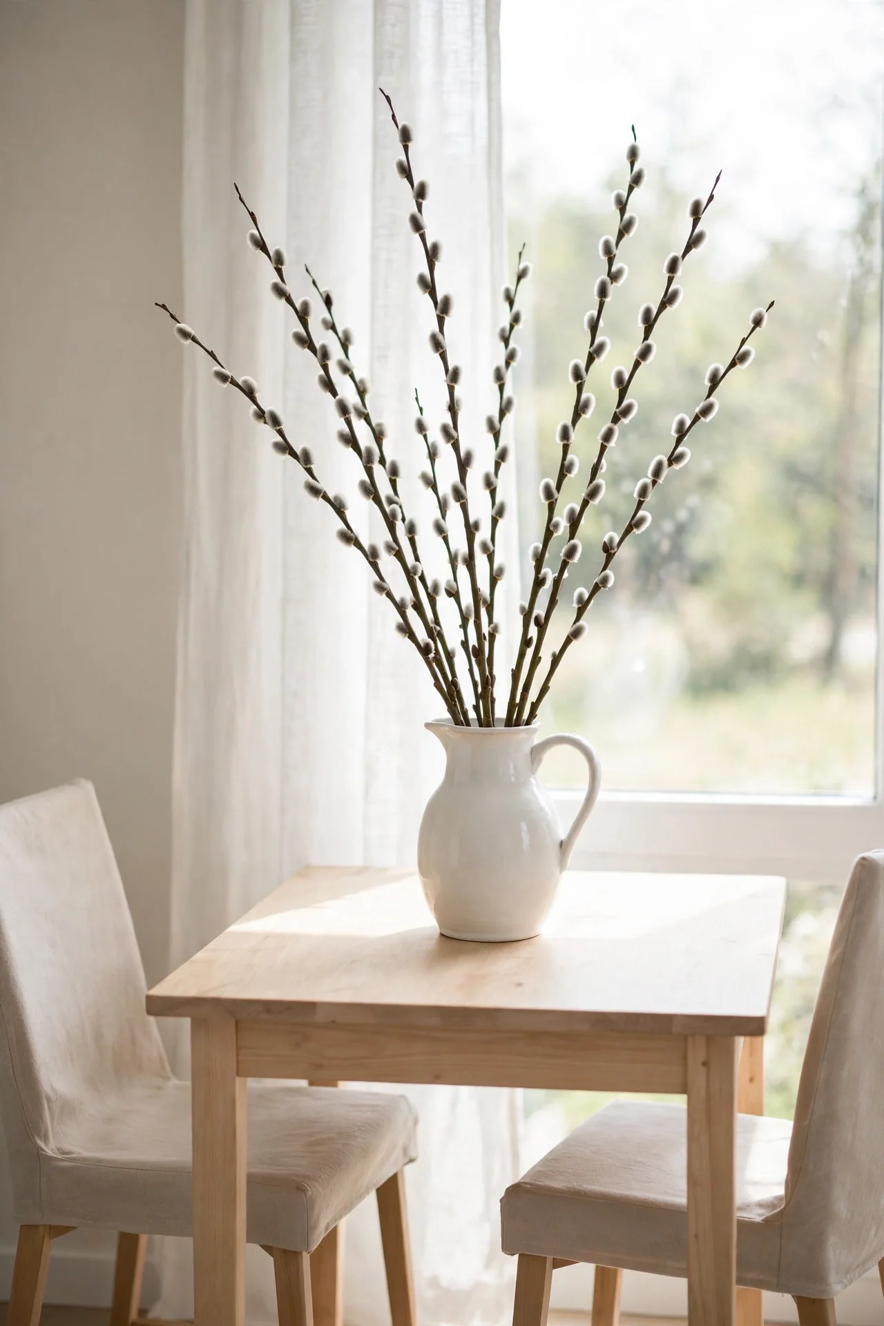 White Pitcher Stems