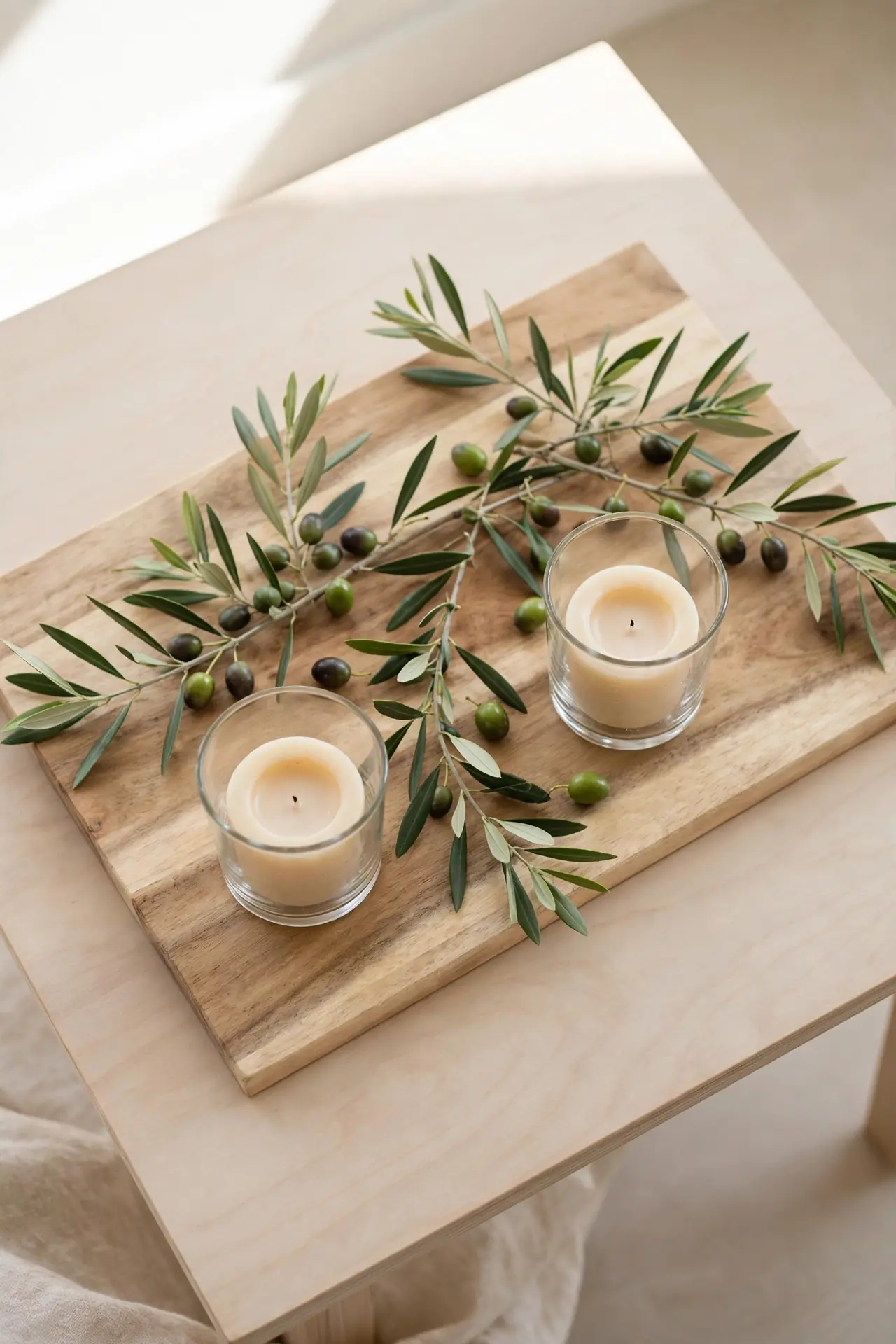 Wooden Board Display