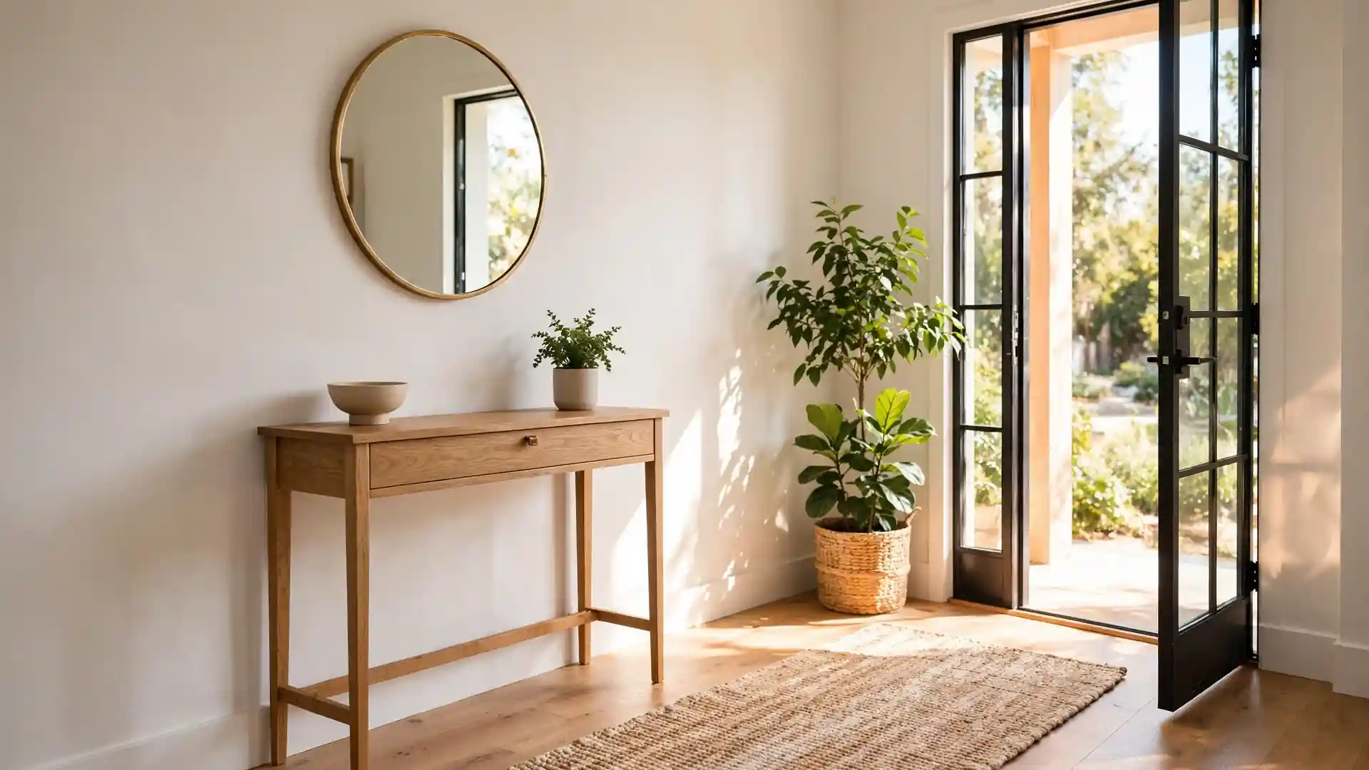 small entryway decor