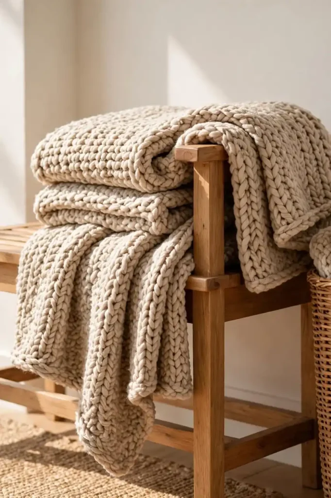 Textured Throw Layers