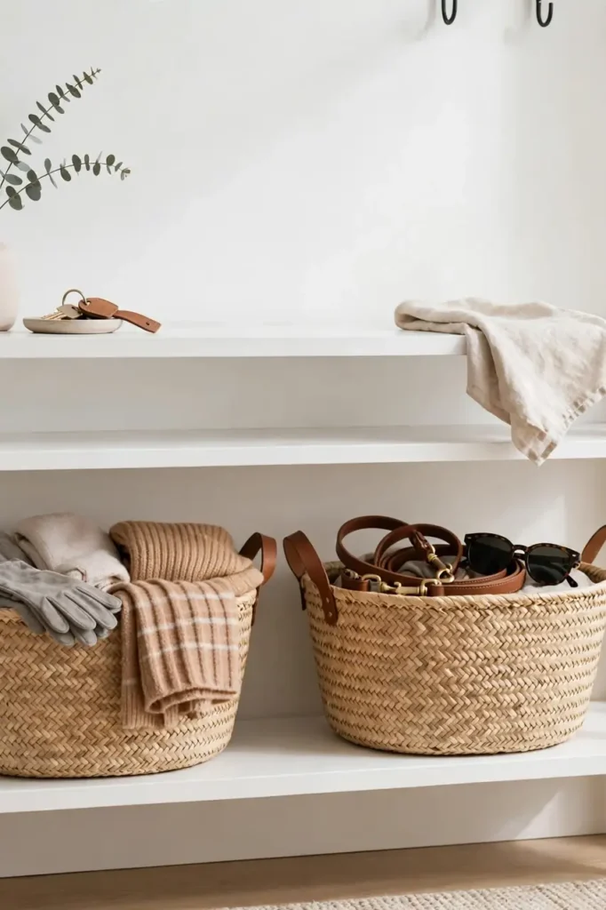 Woven Basket Storage