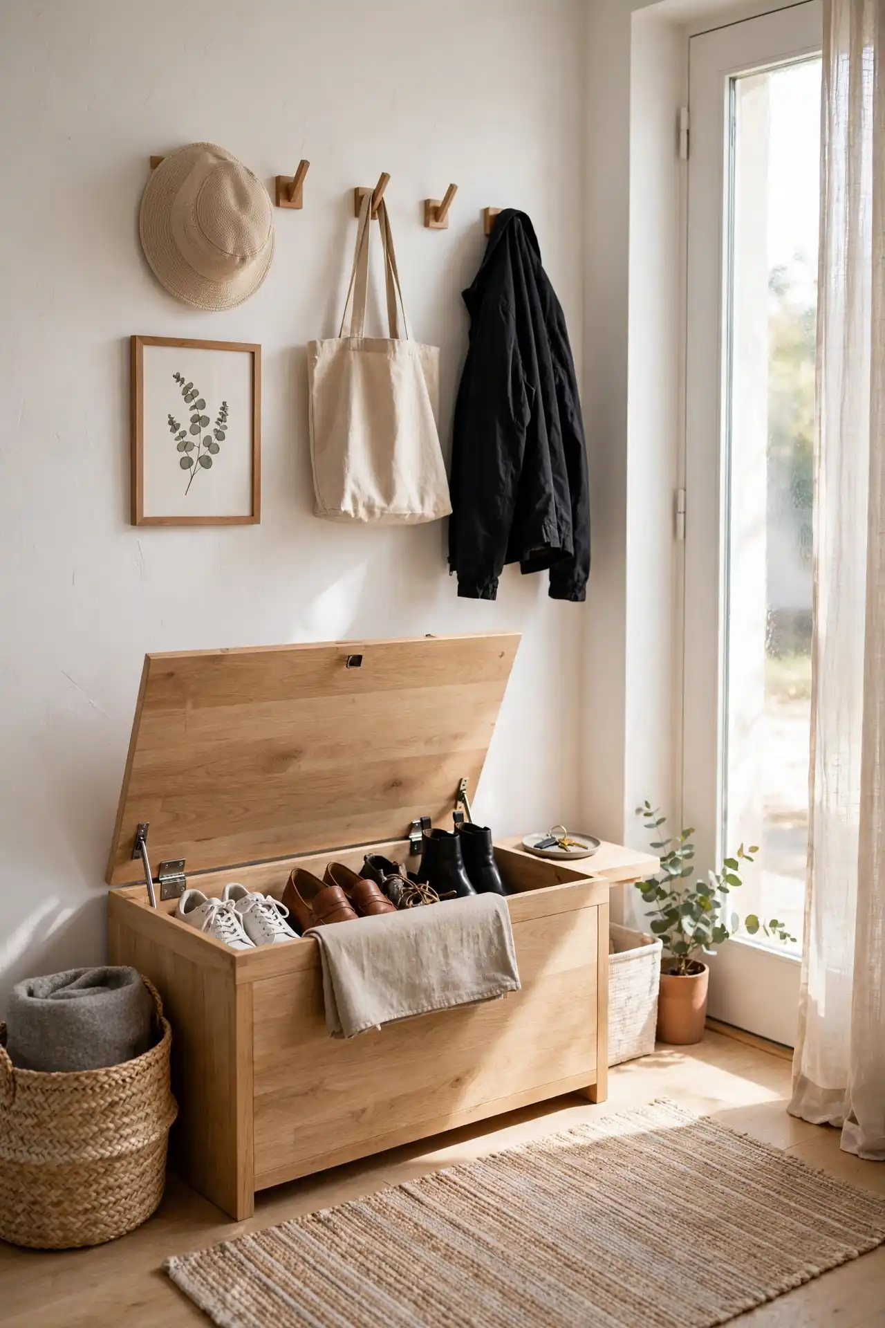 Bench with Storage