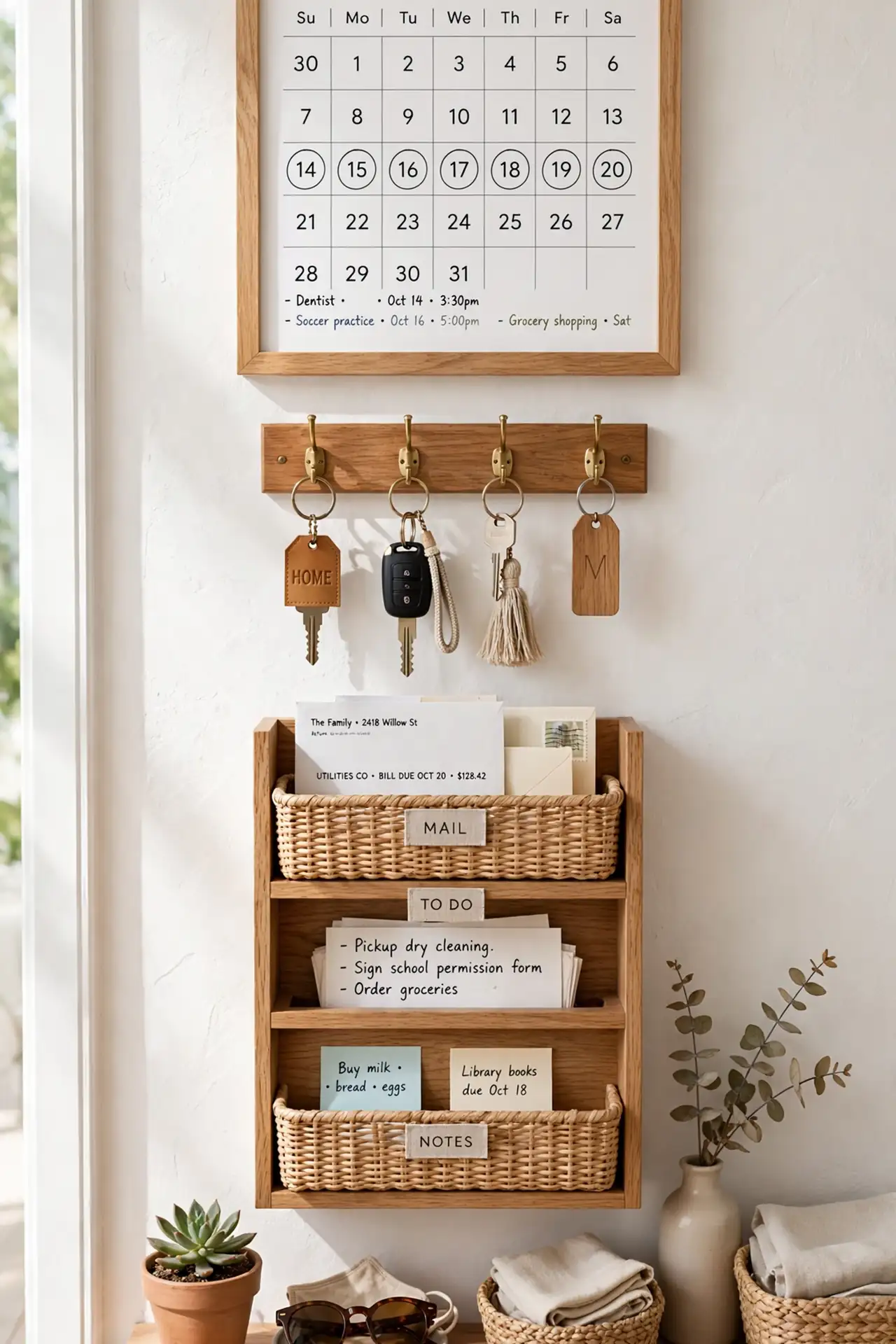 Command Center Wall