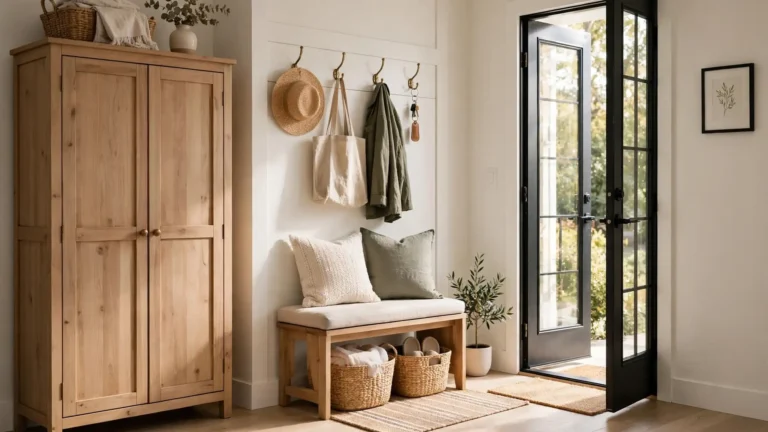 small entryway ideas without a closet