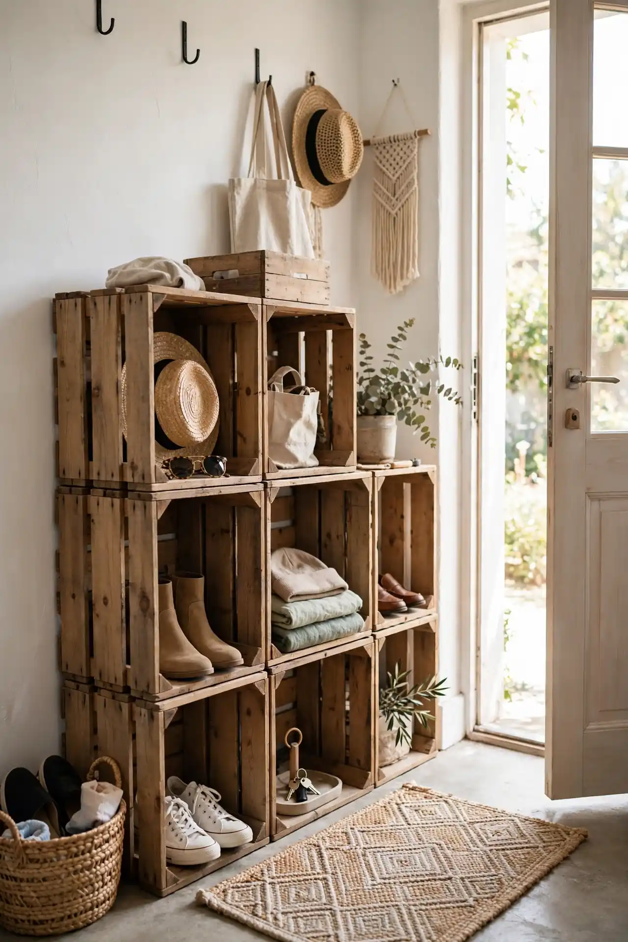Stackable Crate Storage