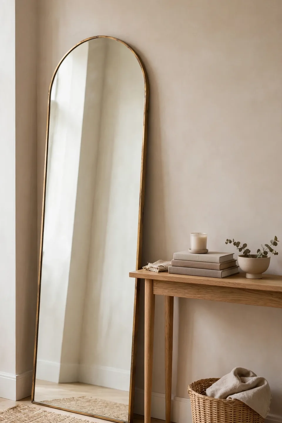 Arched Brass Frame