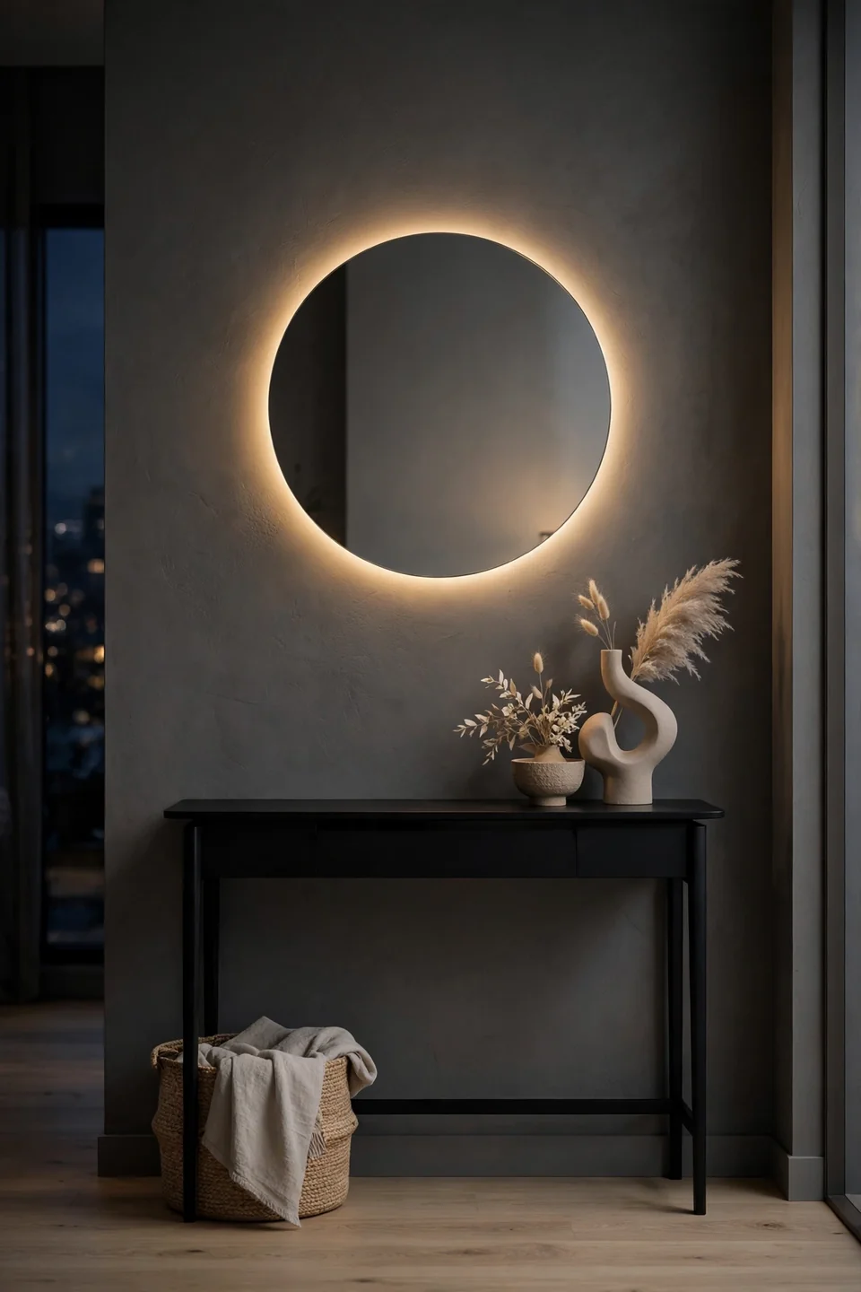 Backlit Glow Mirror