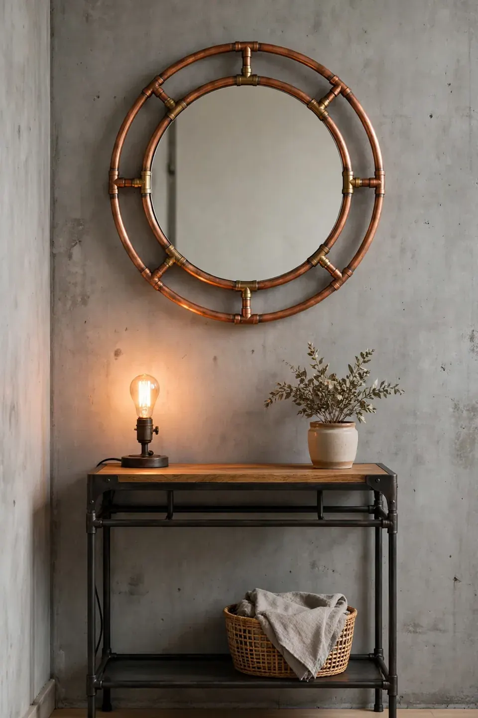 Copper Pipe Frame