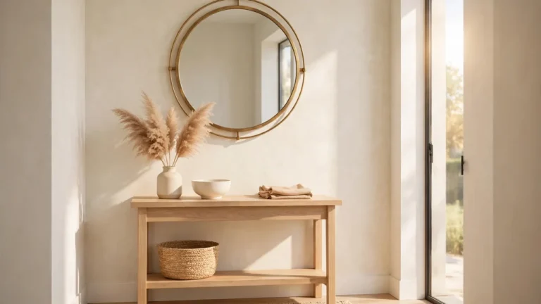 small entryway mirror decor ideas