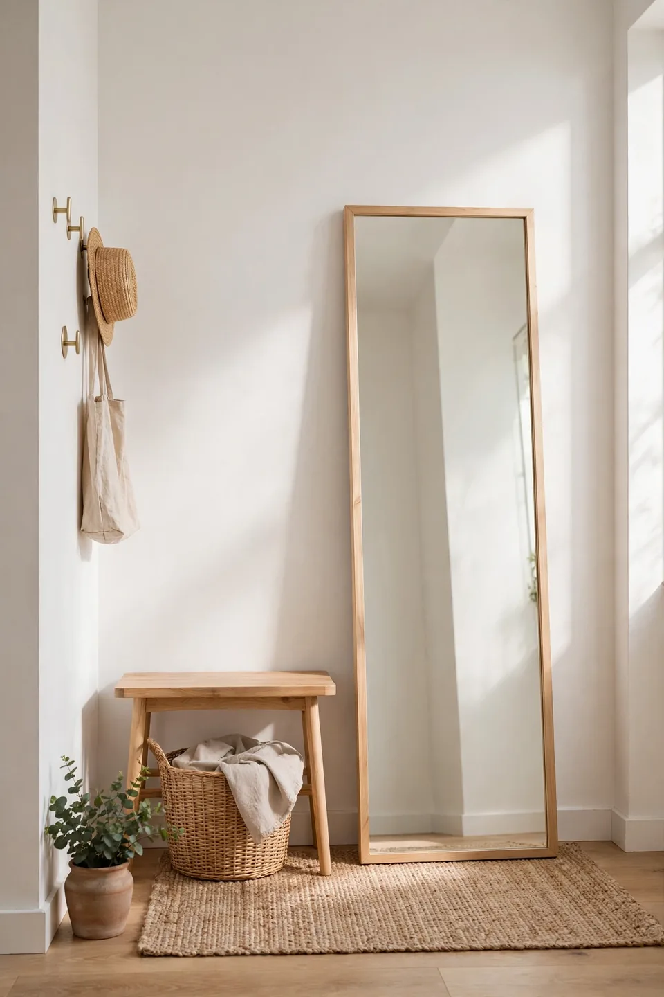 Leaning Floor Mirror