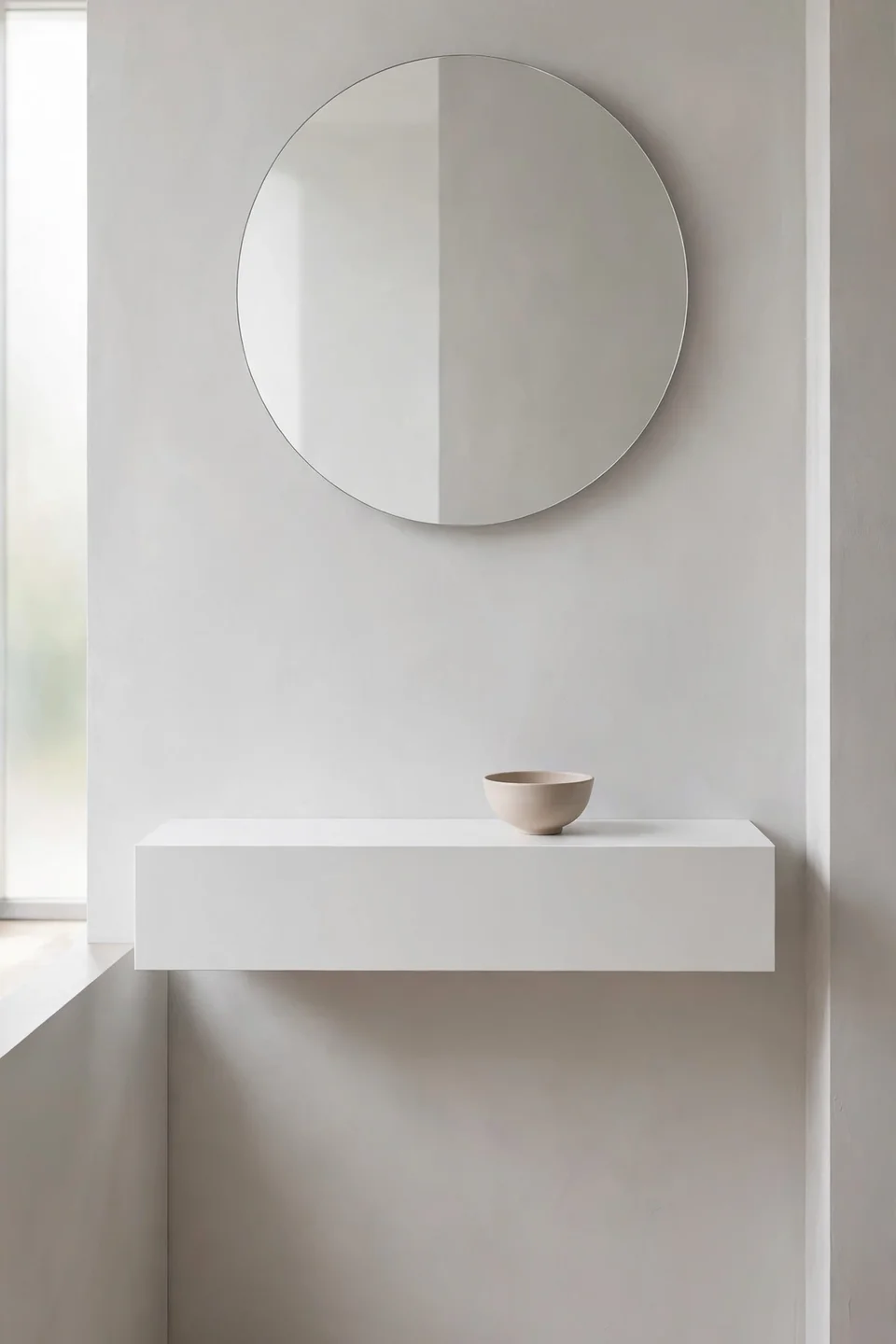 Minimalist Floating Disc