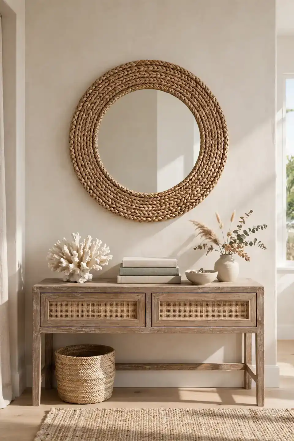 Woven Seagrass Round
