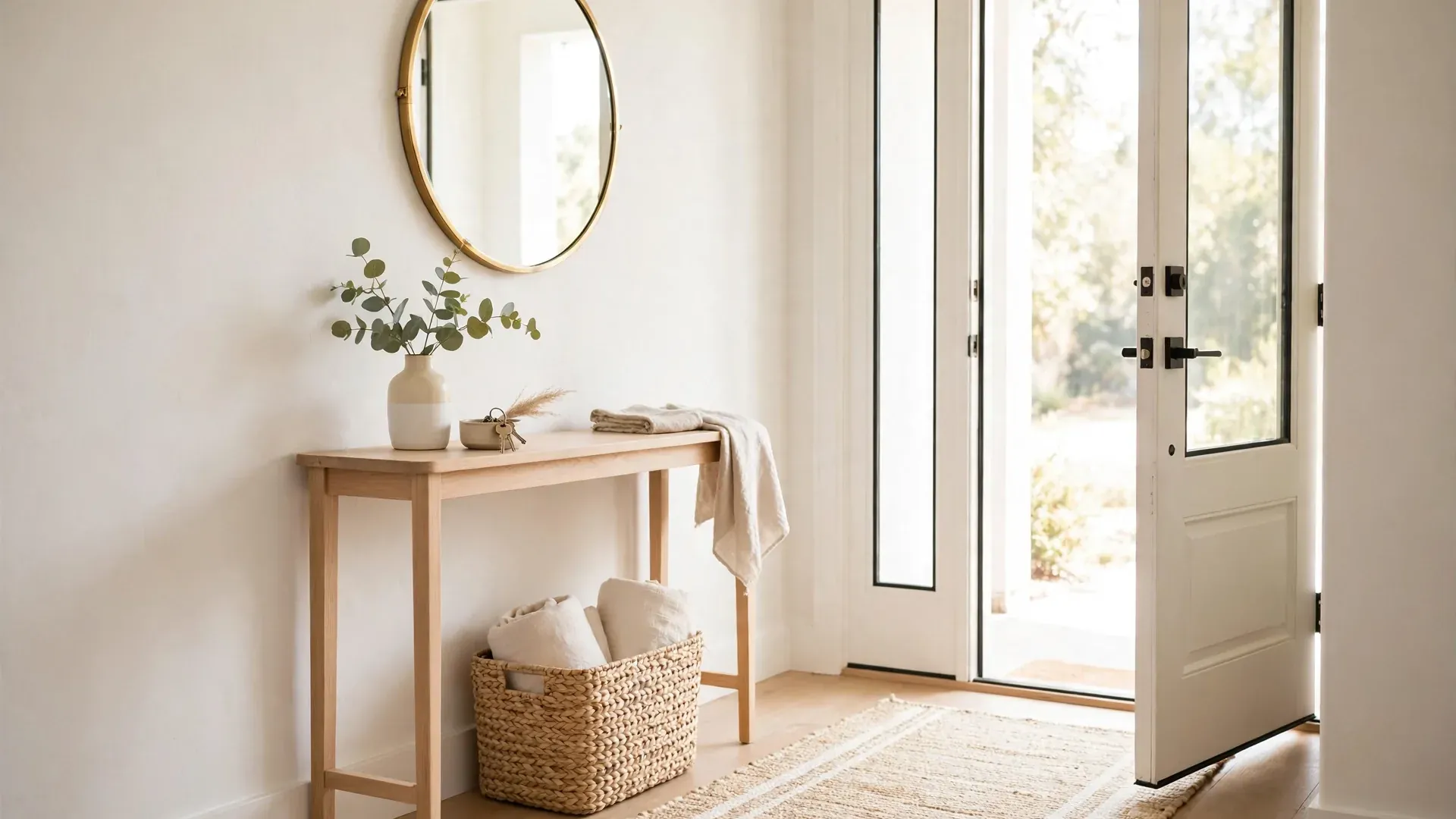 small front entryway decorating ideas