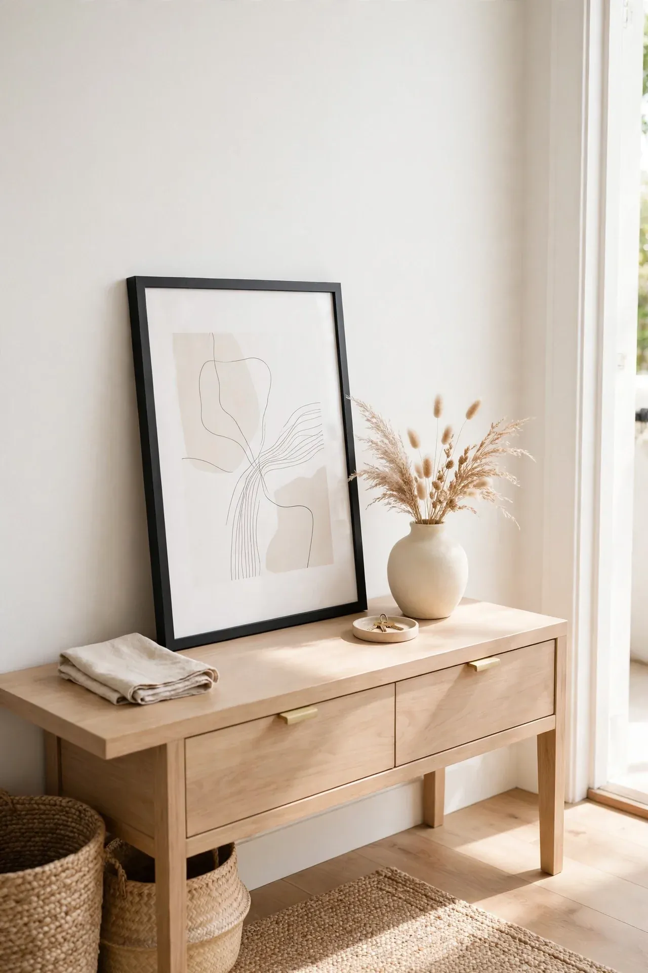 Framed Print Lean