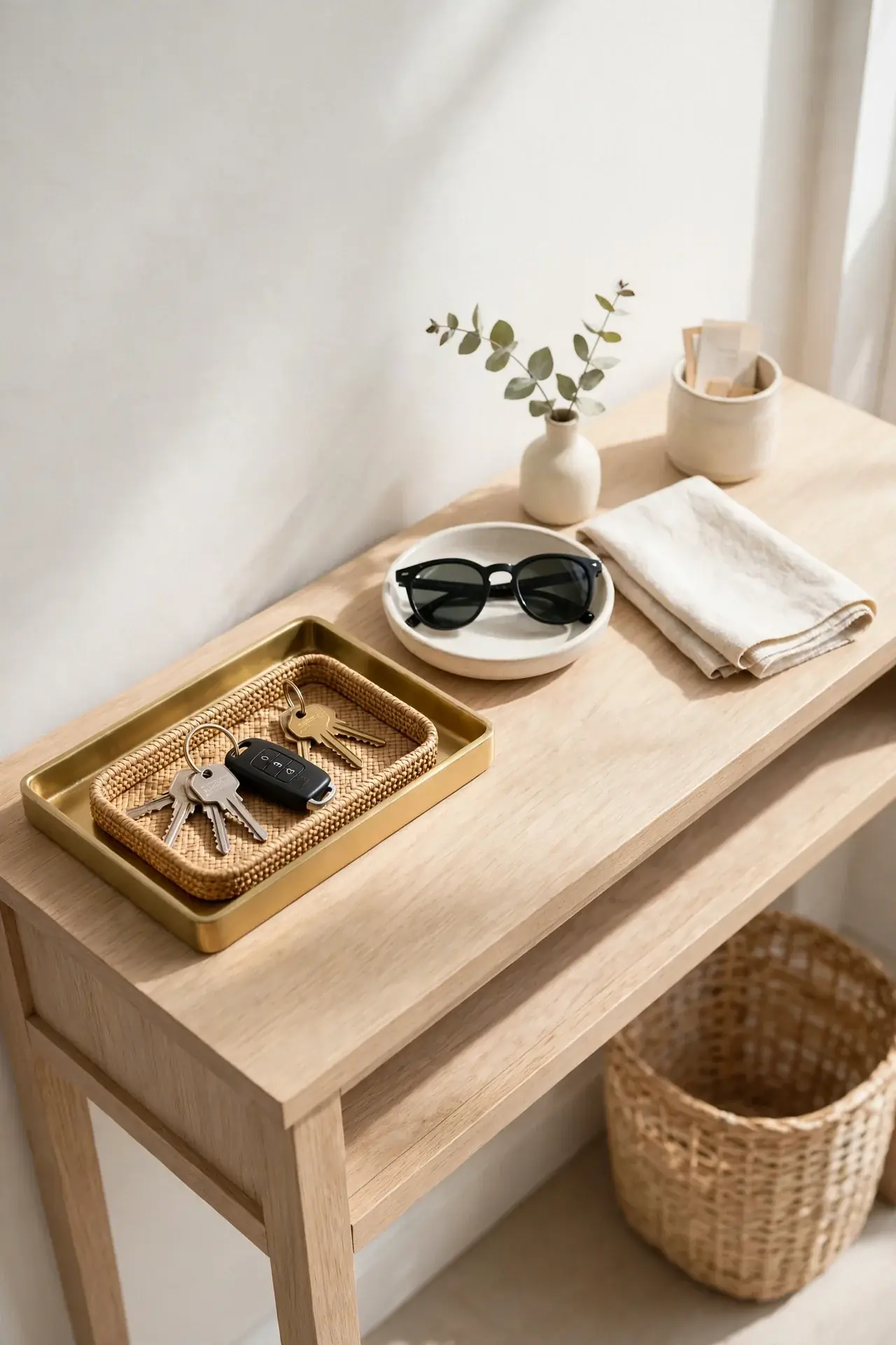 Key Tray Landing