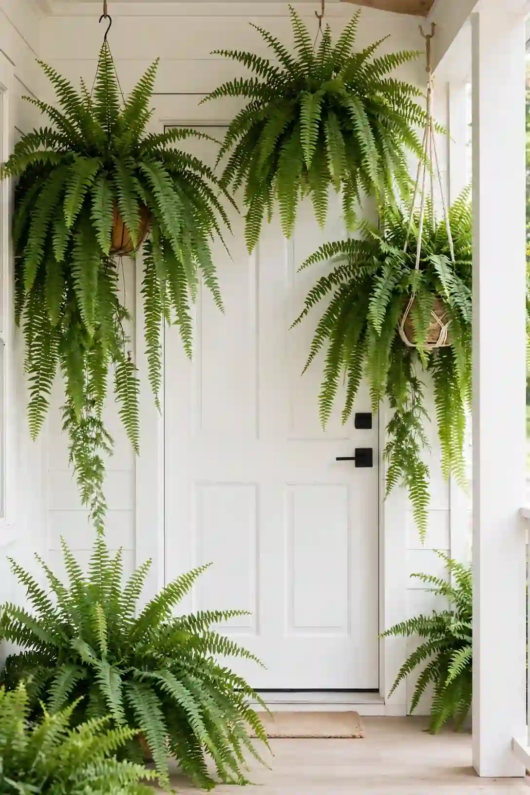 Hanging Fern Baskets