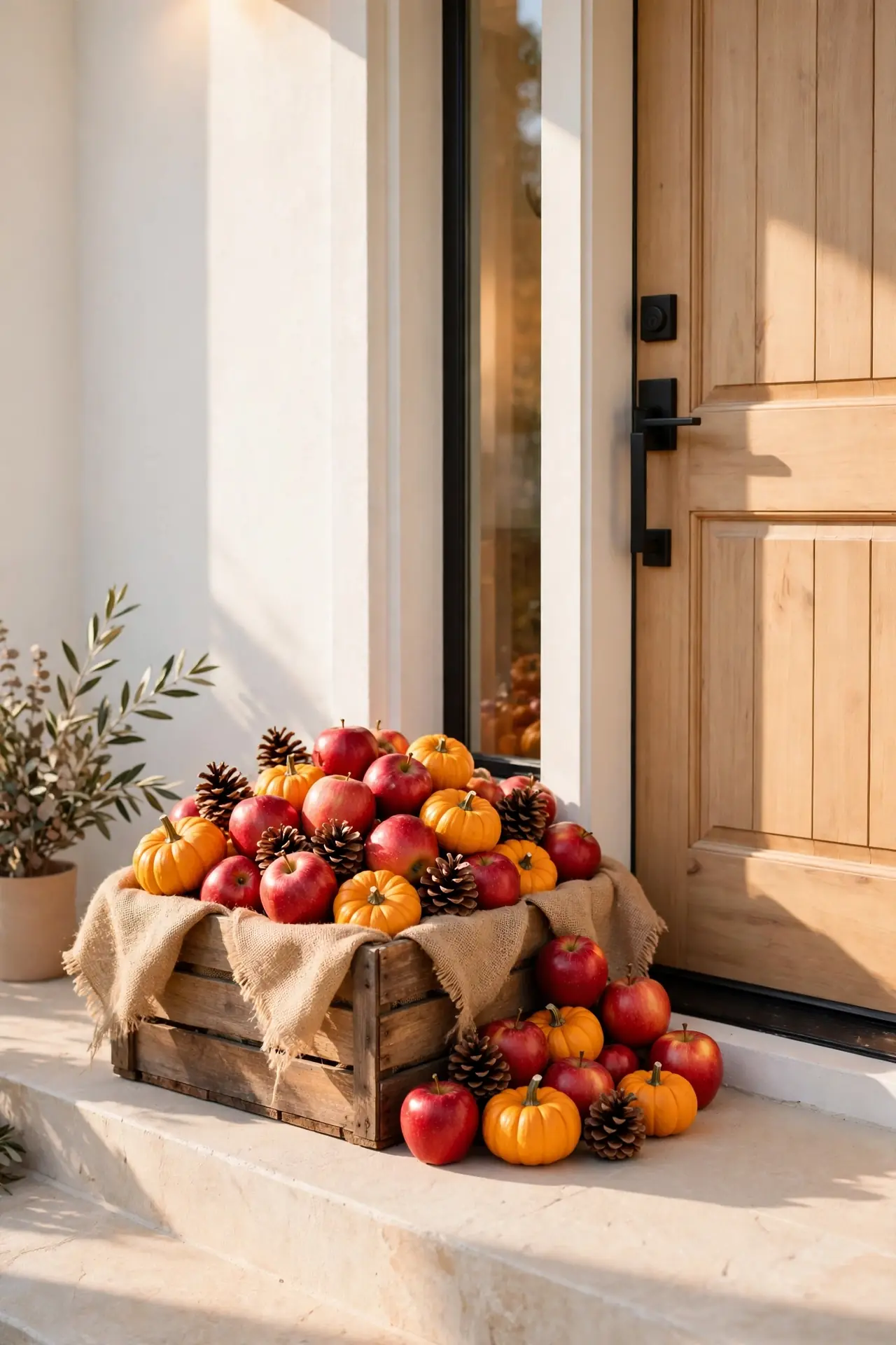 Apple Crate Display