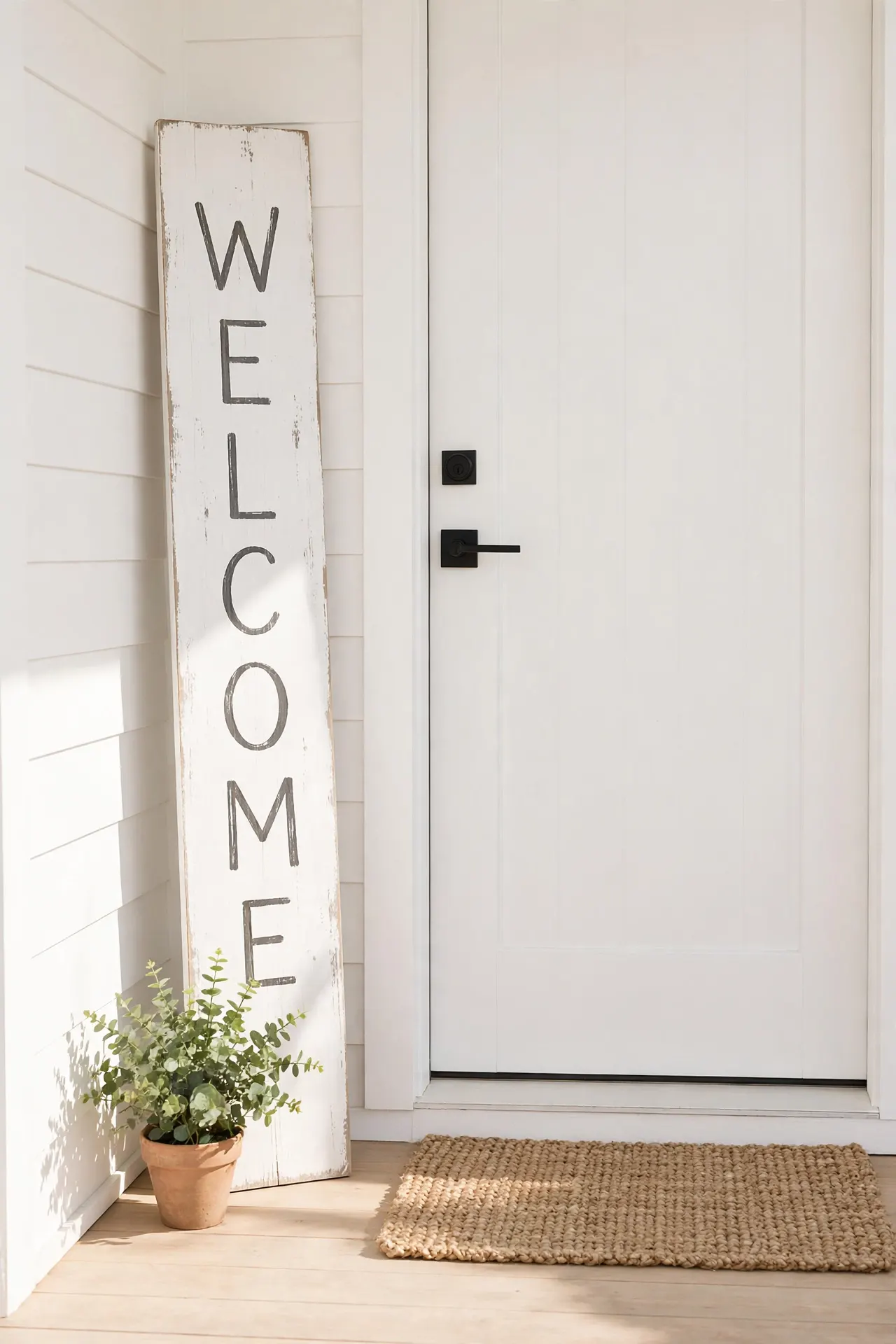 Farmhouse Welcome Sign