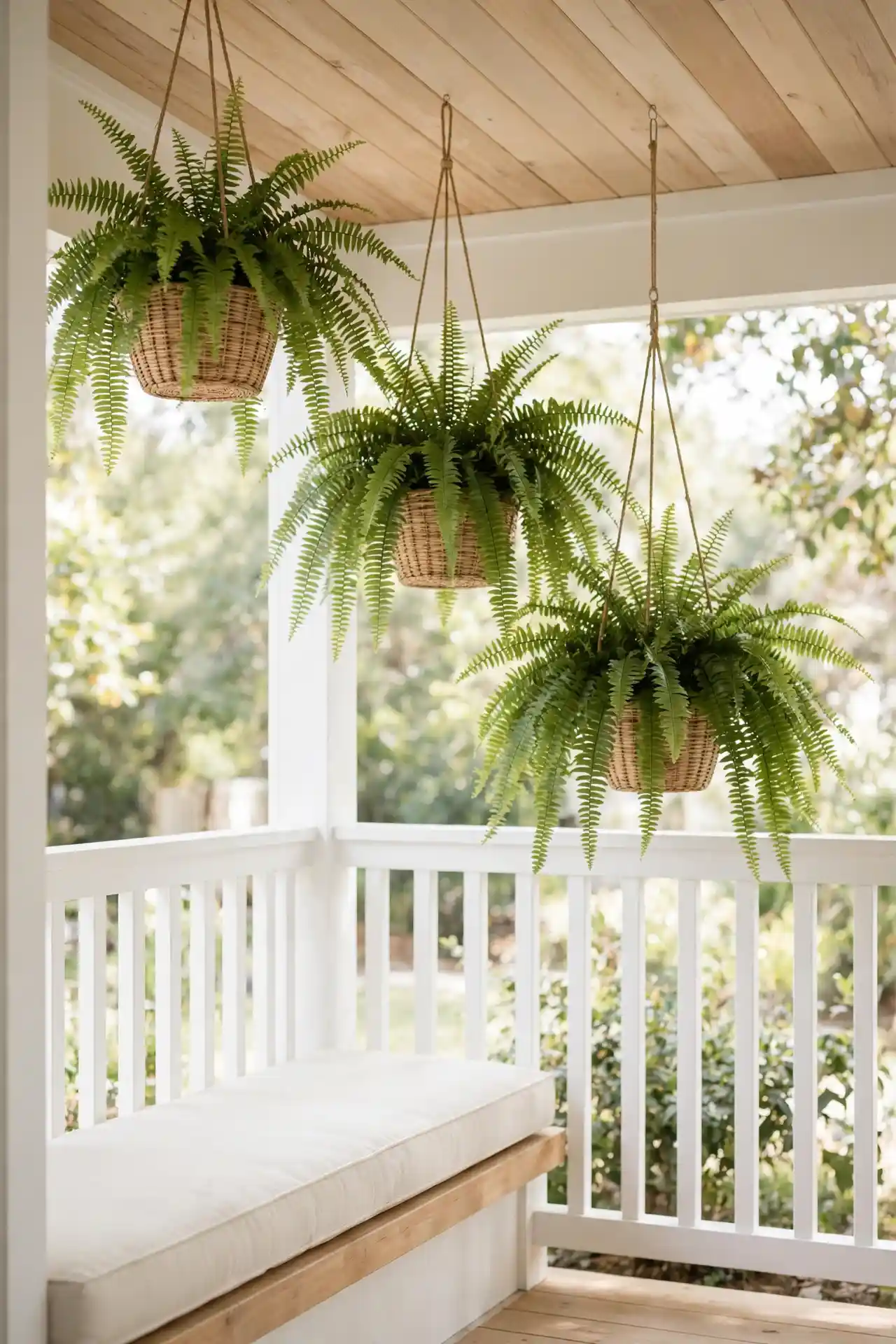 Hanging Fern Baskets