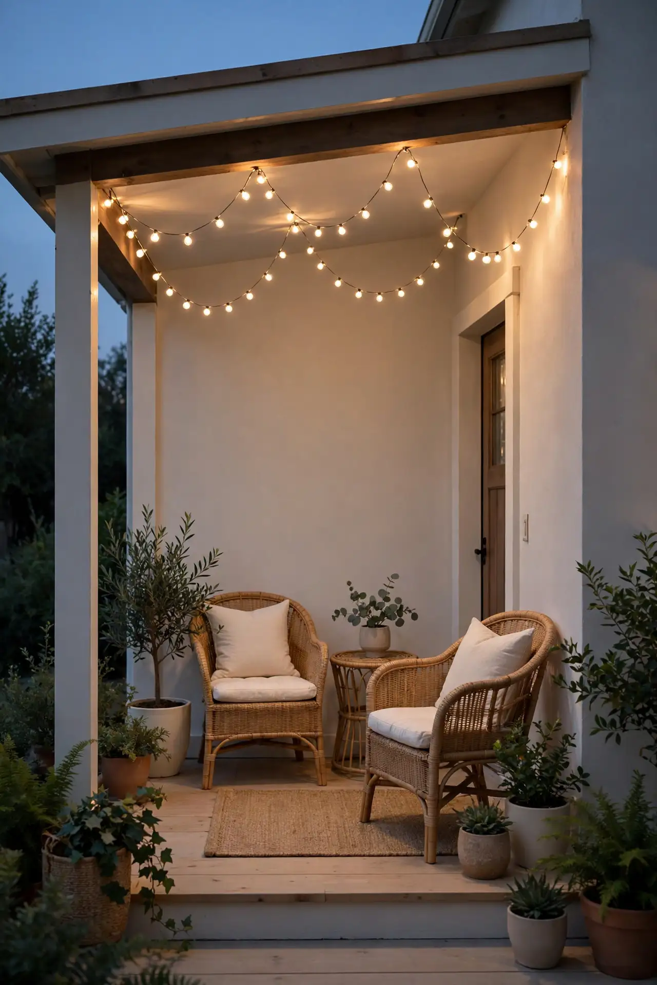 String Light Canopy