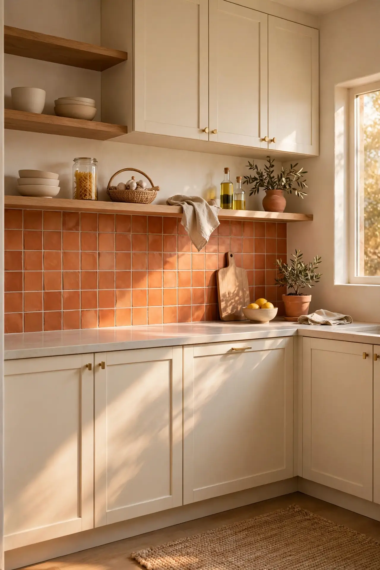 Faux Terracotta Tiles