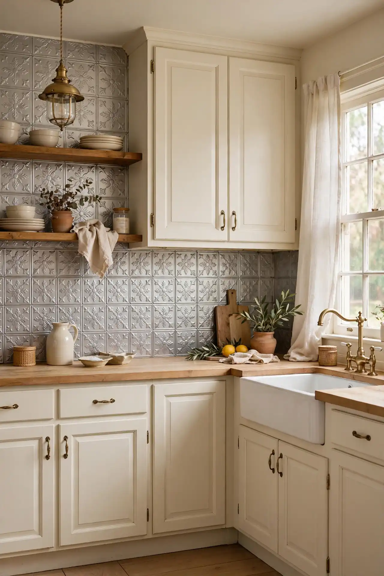 Pressed Tin Look Stickers