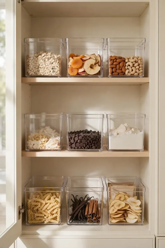 Clear Storage Bins