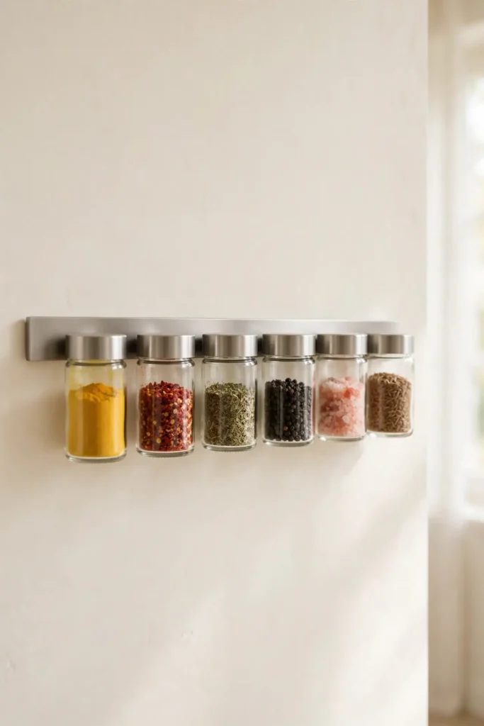 Magnetic Spice Jars