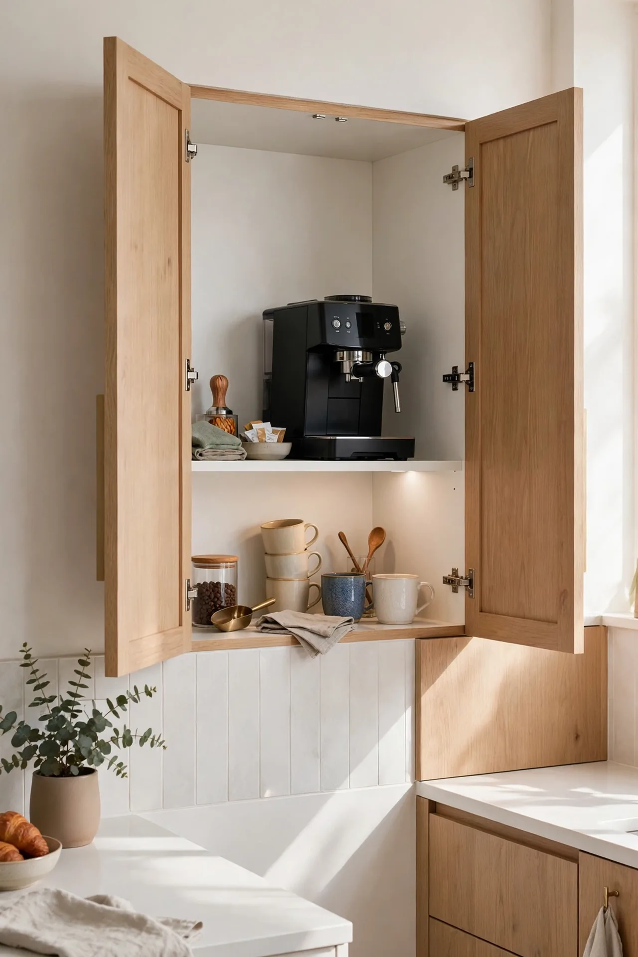Cabinet Coffee Nook