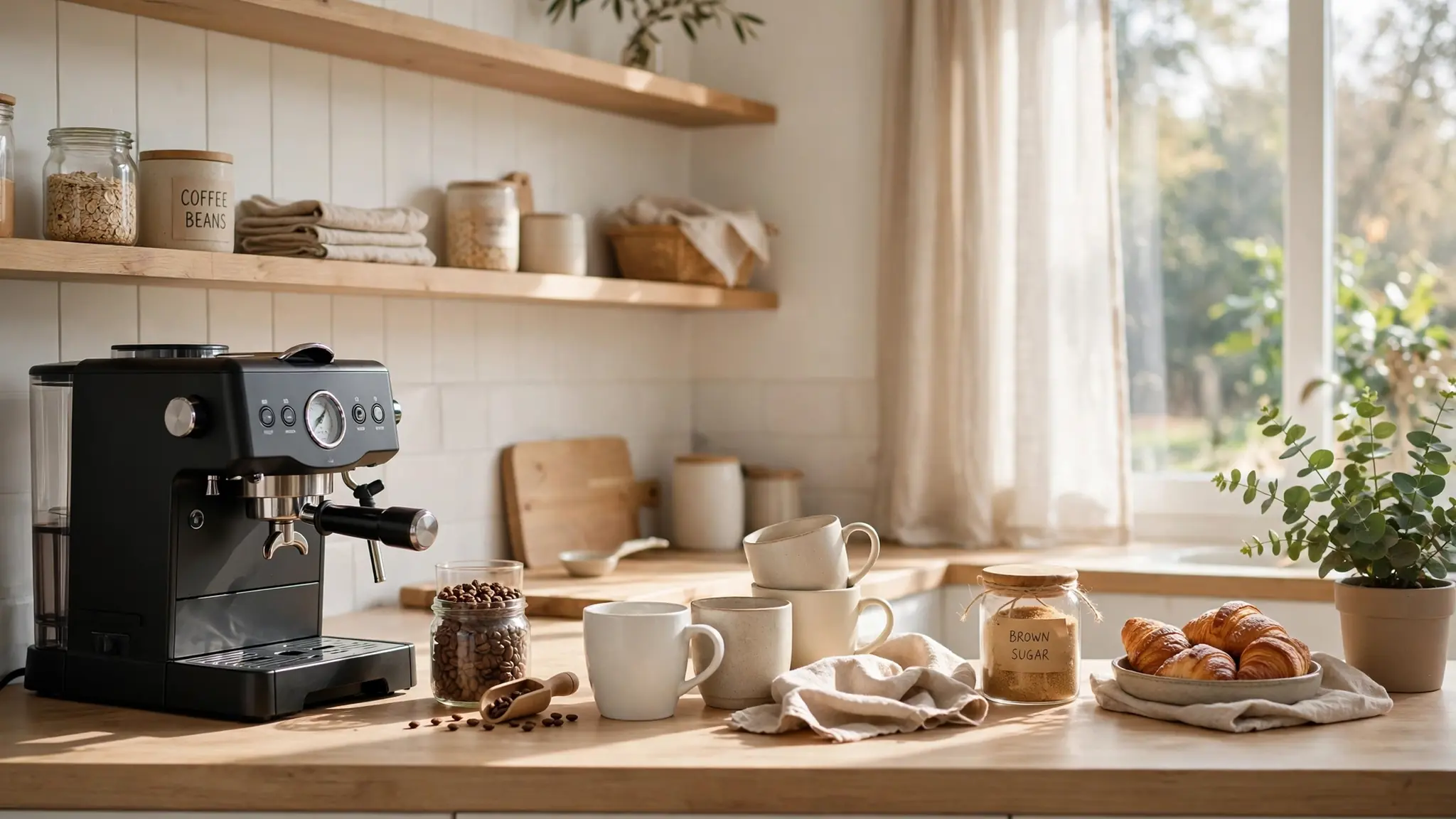 small kitchen coffee bar ideas