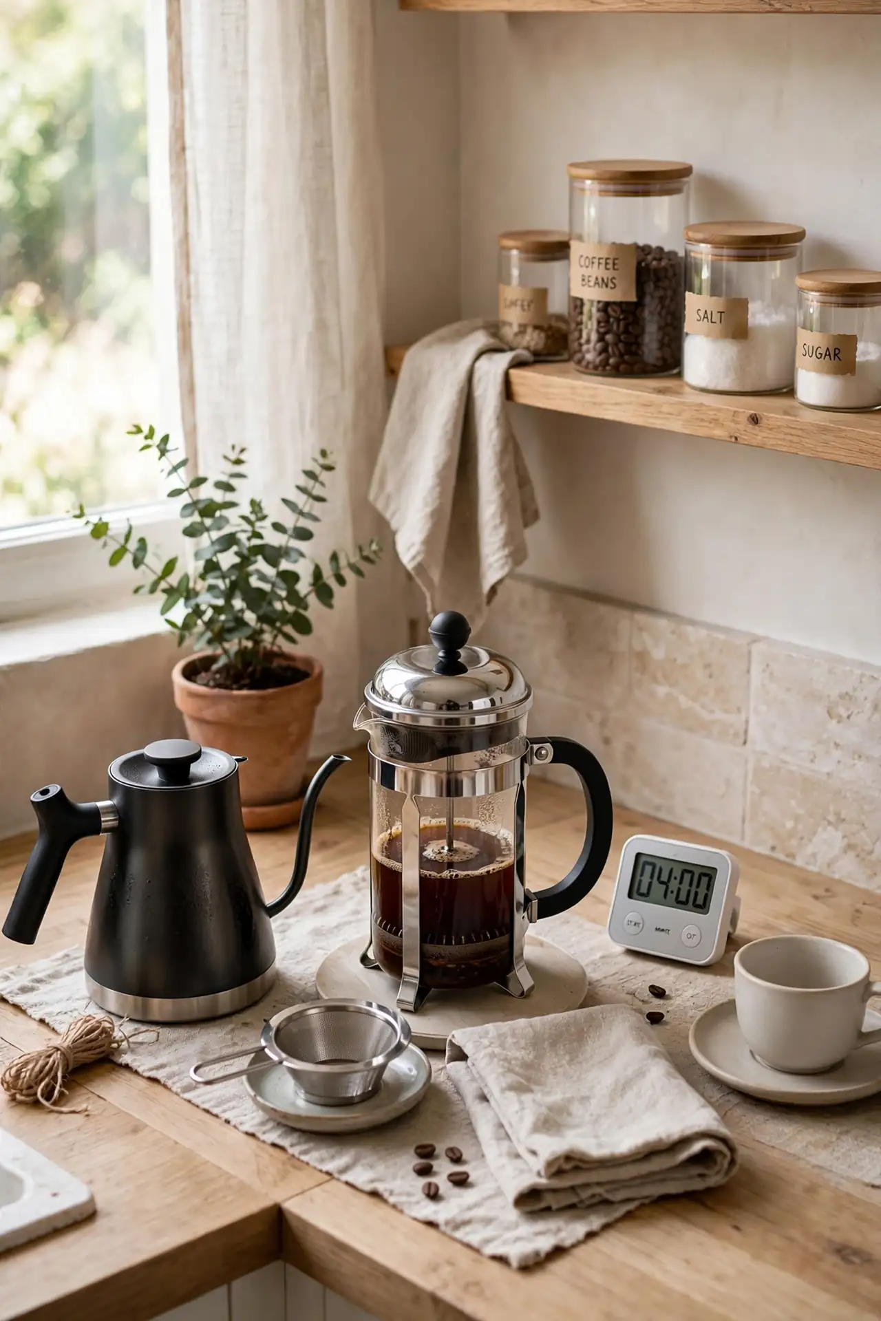 French Press Ritual