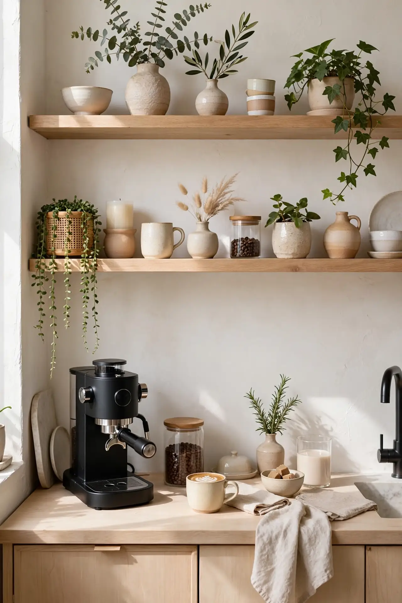 Open Shelf Styling