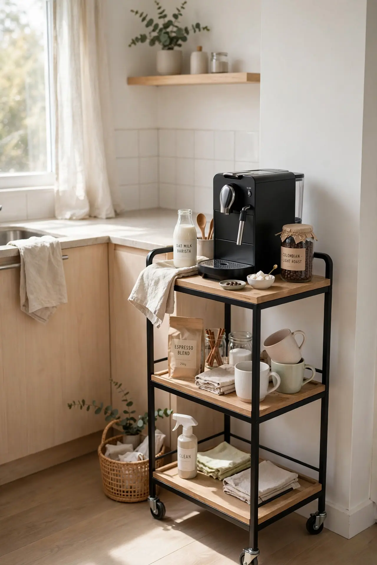 Rolling Cart Station
