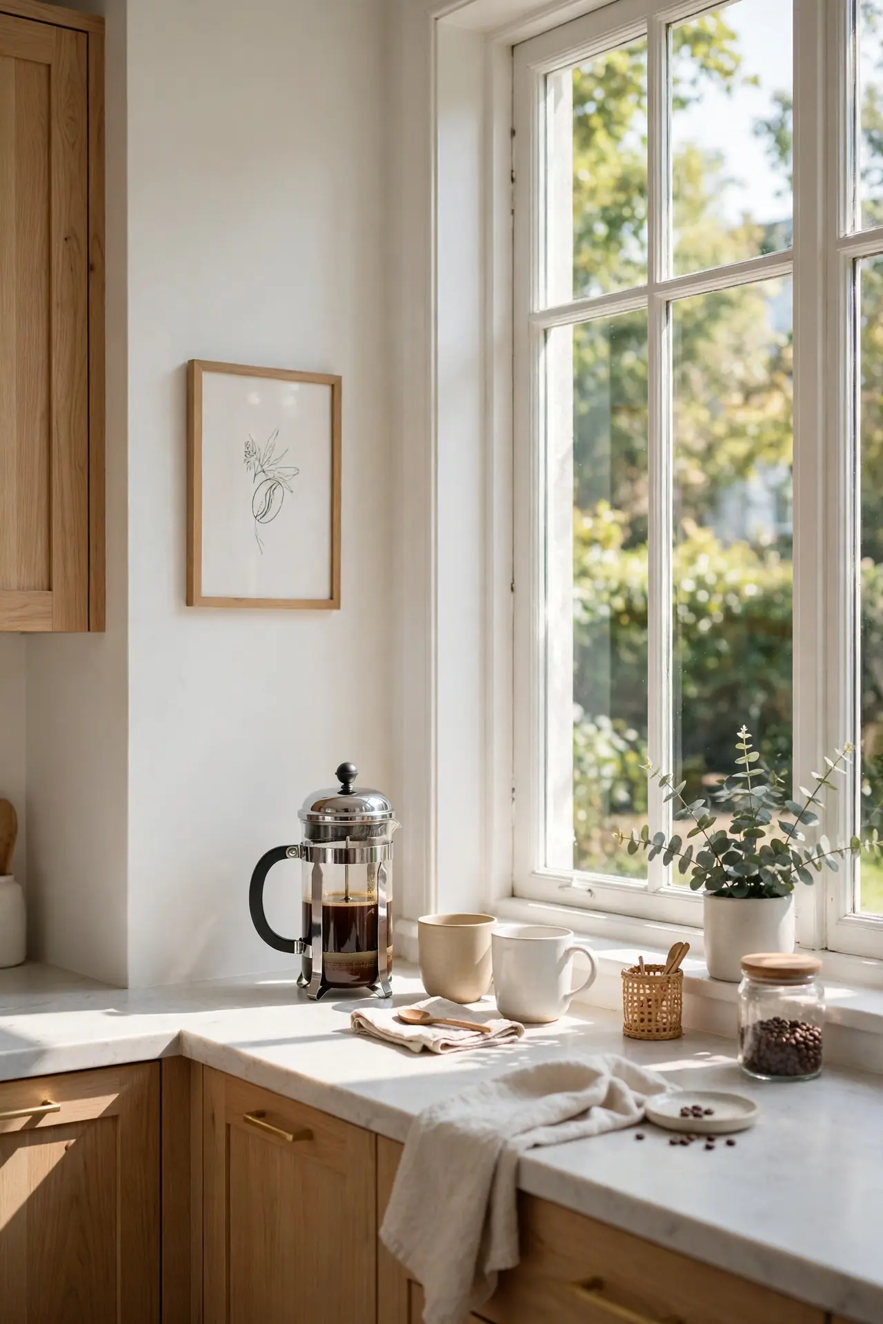 Windowsill Coffee Spot