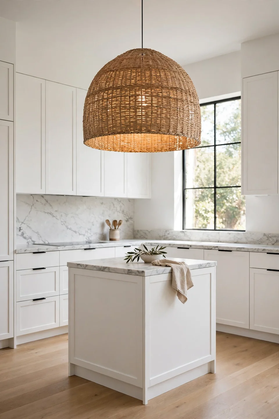 Oversized Single Pendant