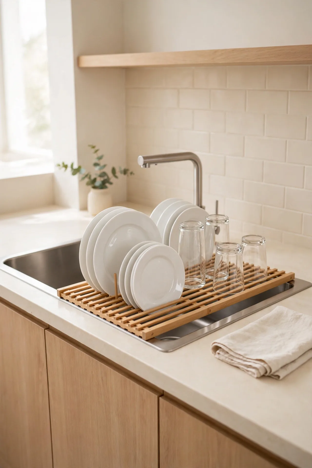 Over-Sink Dish Rack