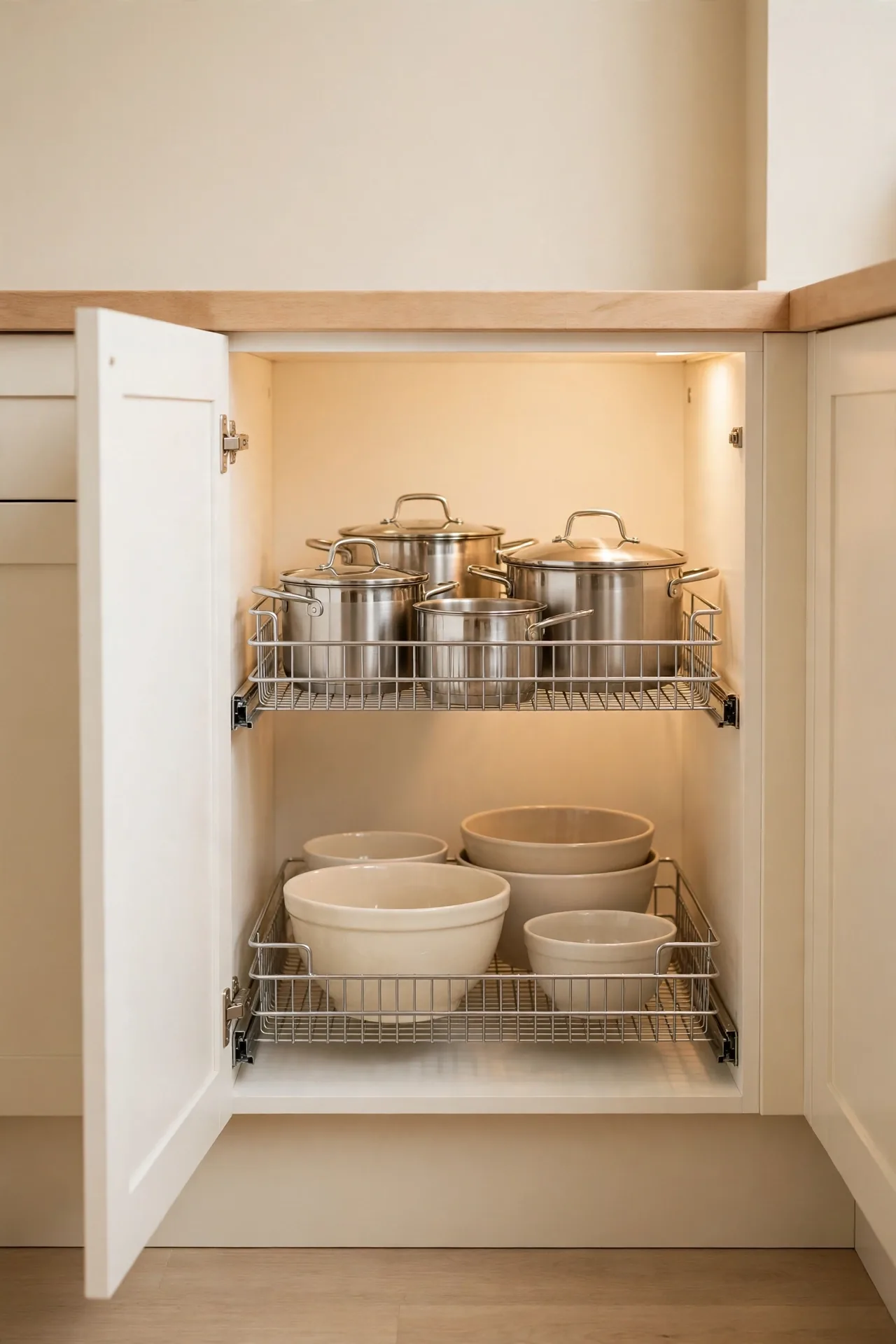 Pull-Out Cabinet Baskets