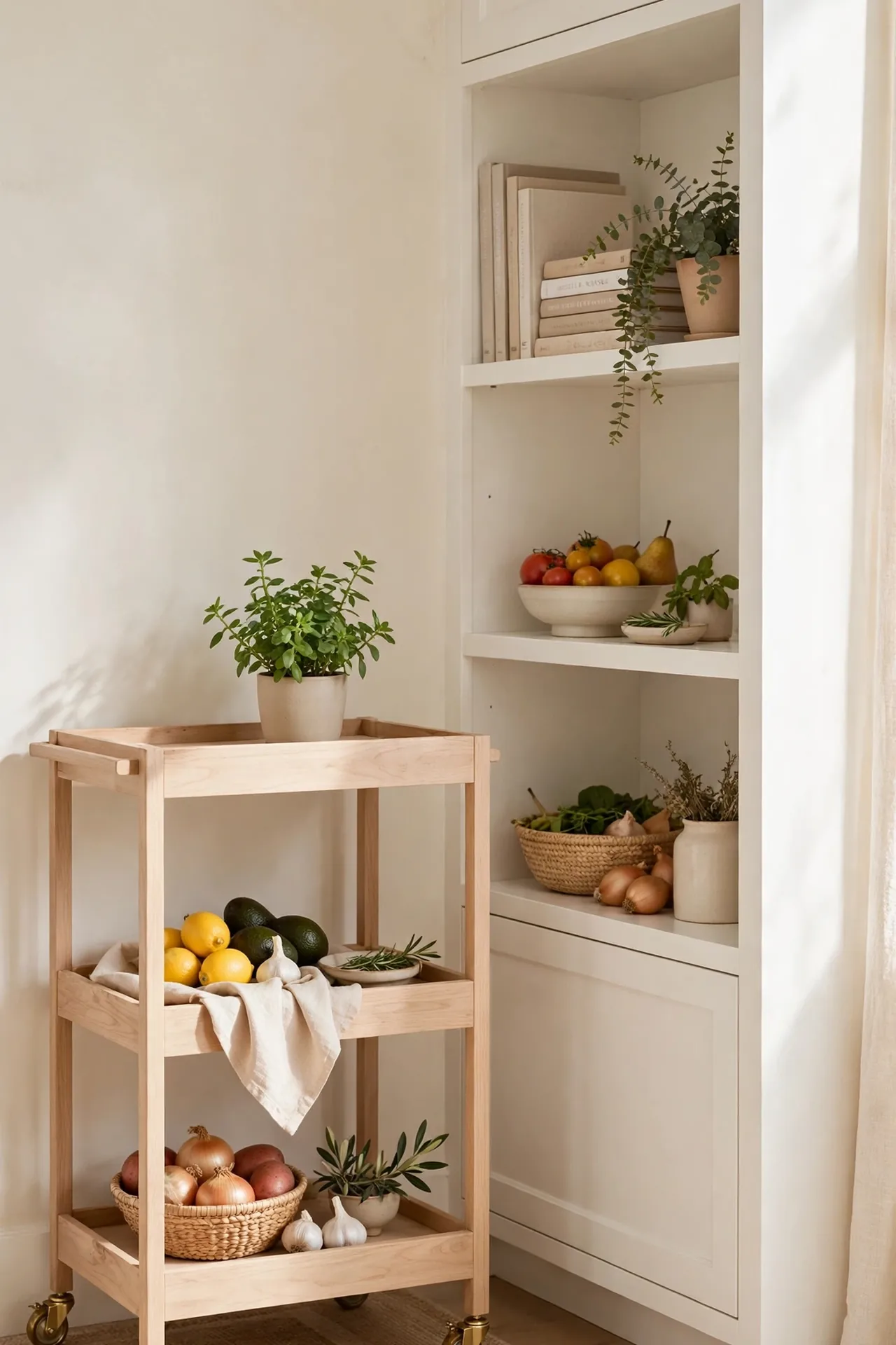 Rolling Kitchen Cart